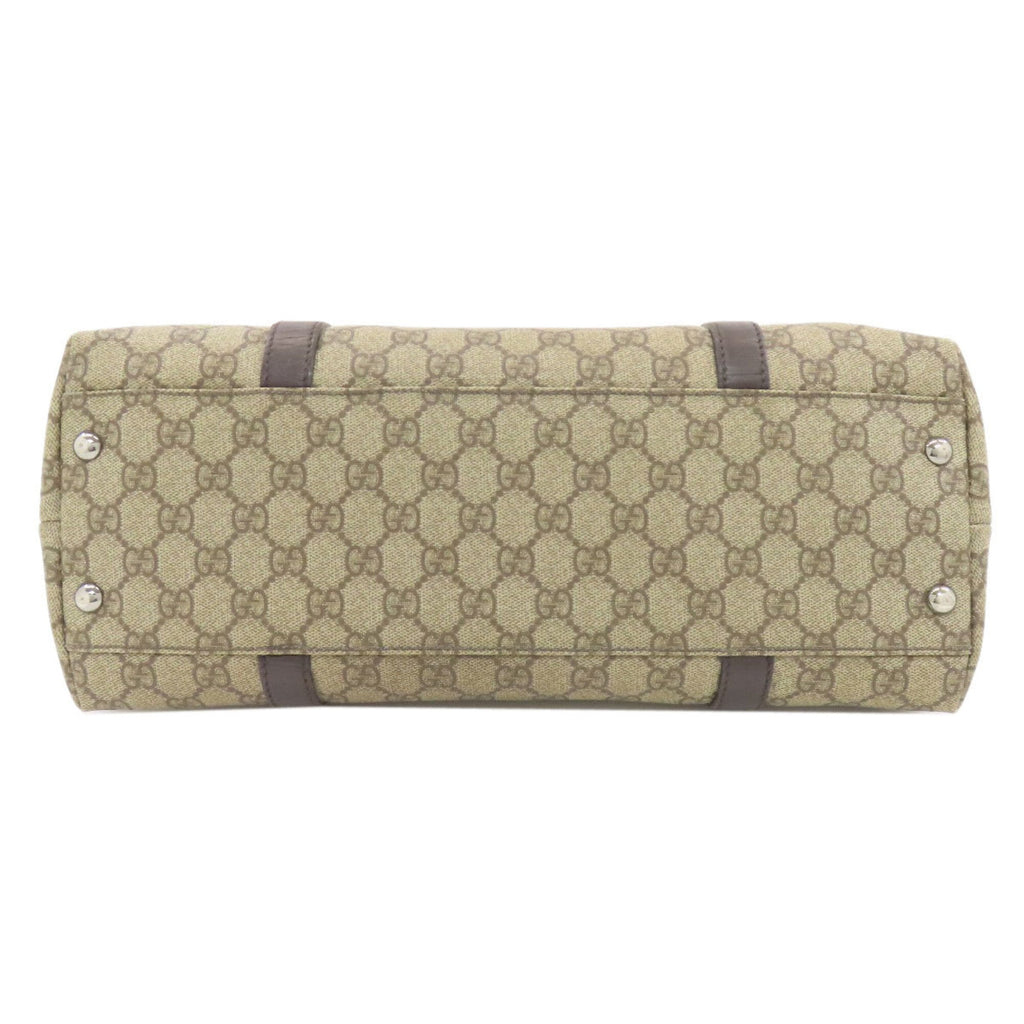 Gucci Brown Pvc Tote Bag (Pre-Owned)