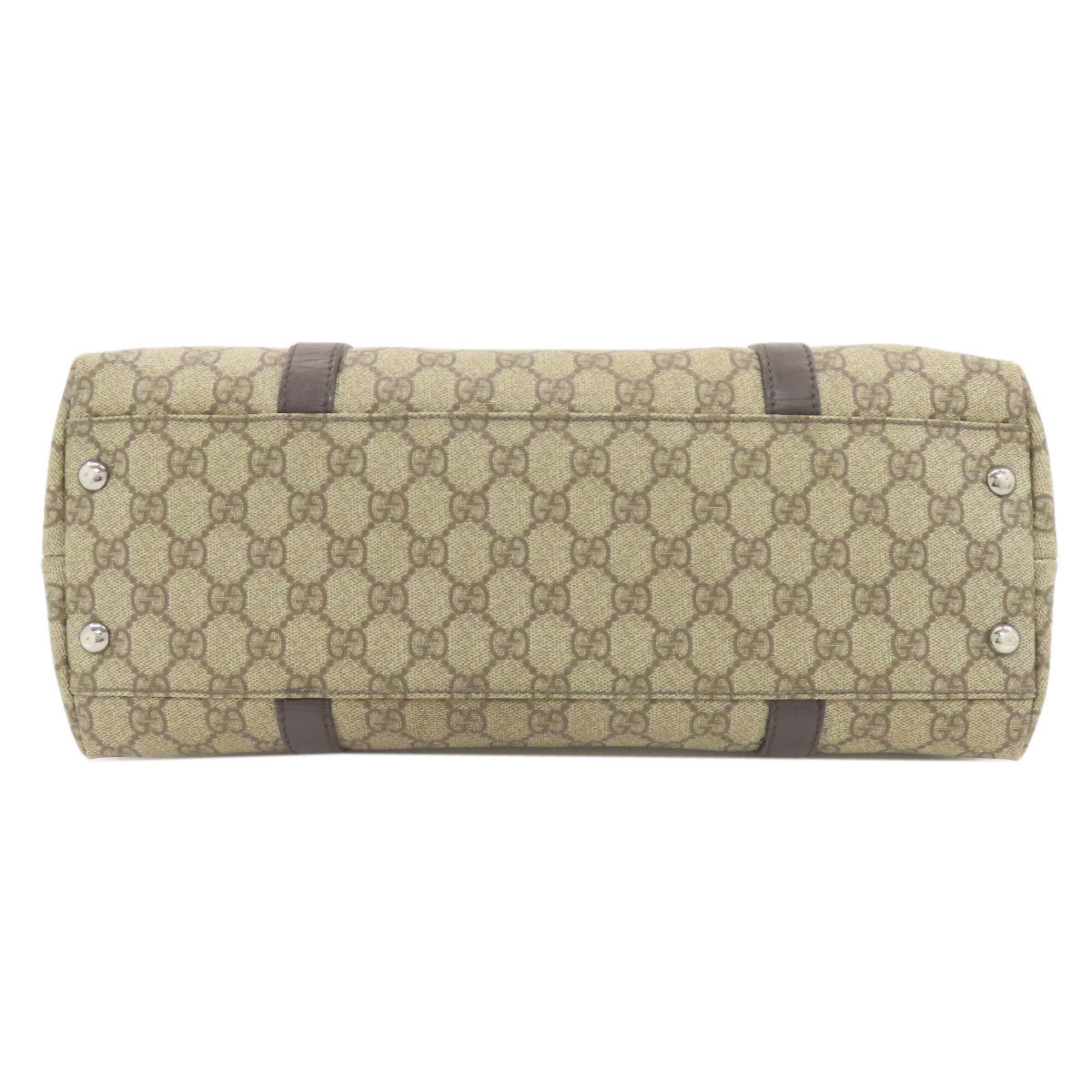 Gucci Brown Pvc Tote Bag (Pre-Owned)
