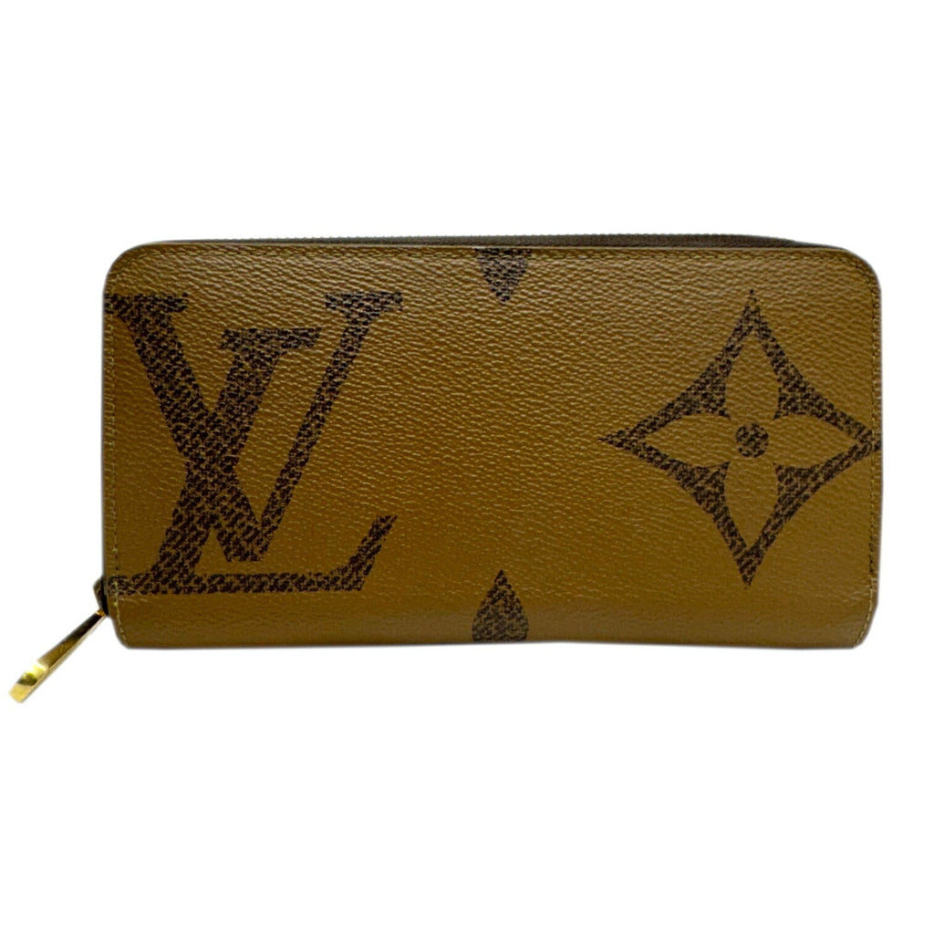 Louis Vuitton Monogram Brown Monogram Reverse Long Bill Wallet