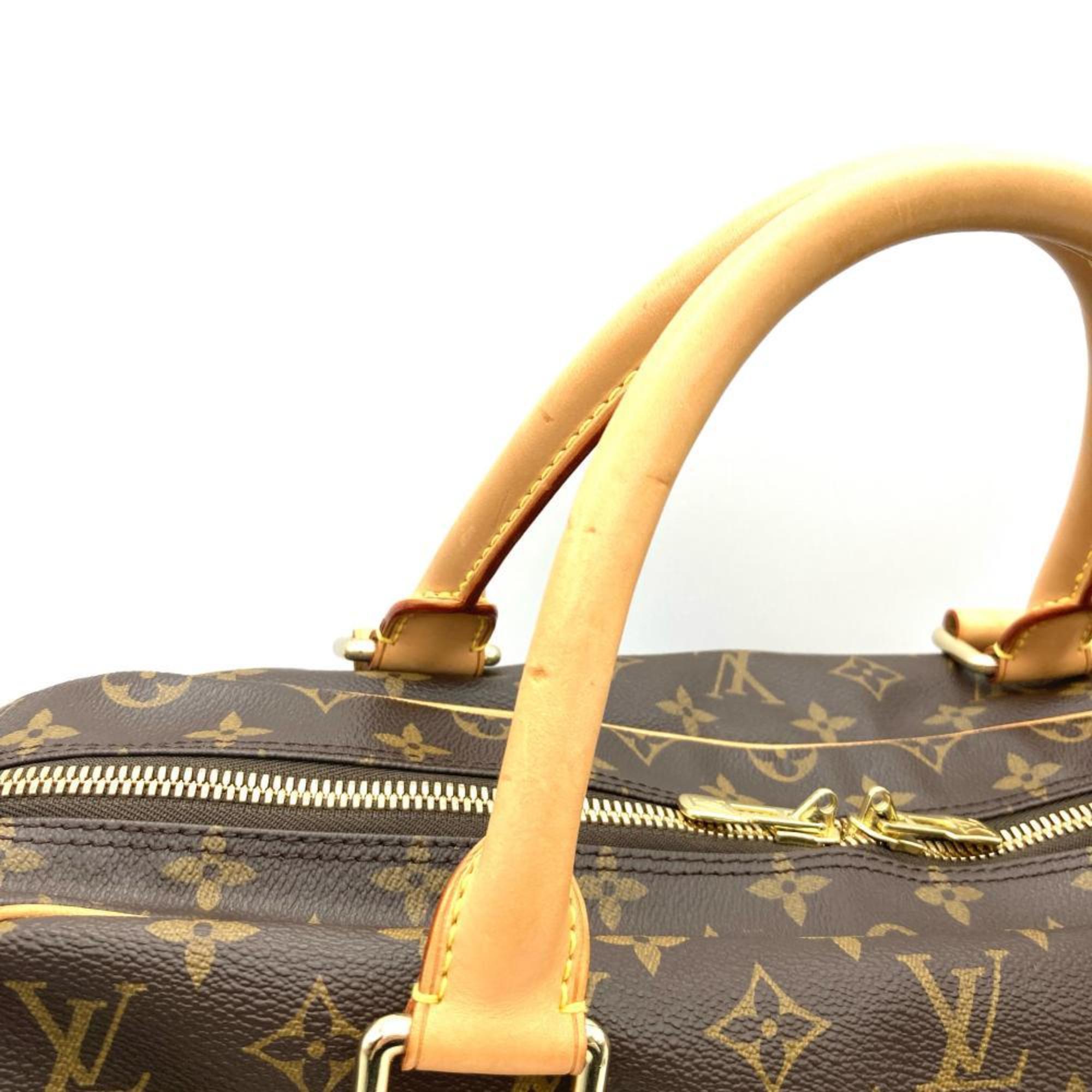Louis Vuitton Brown Monogram Monogram Boston Bag
