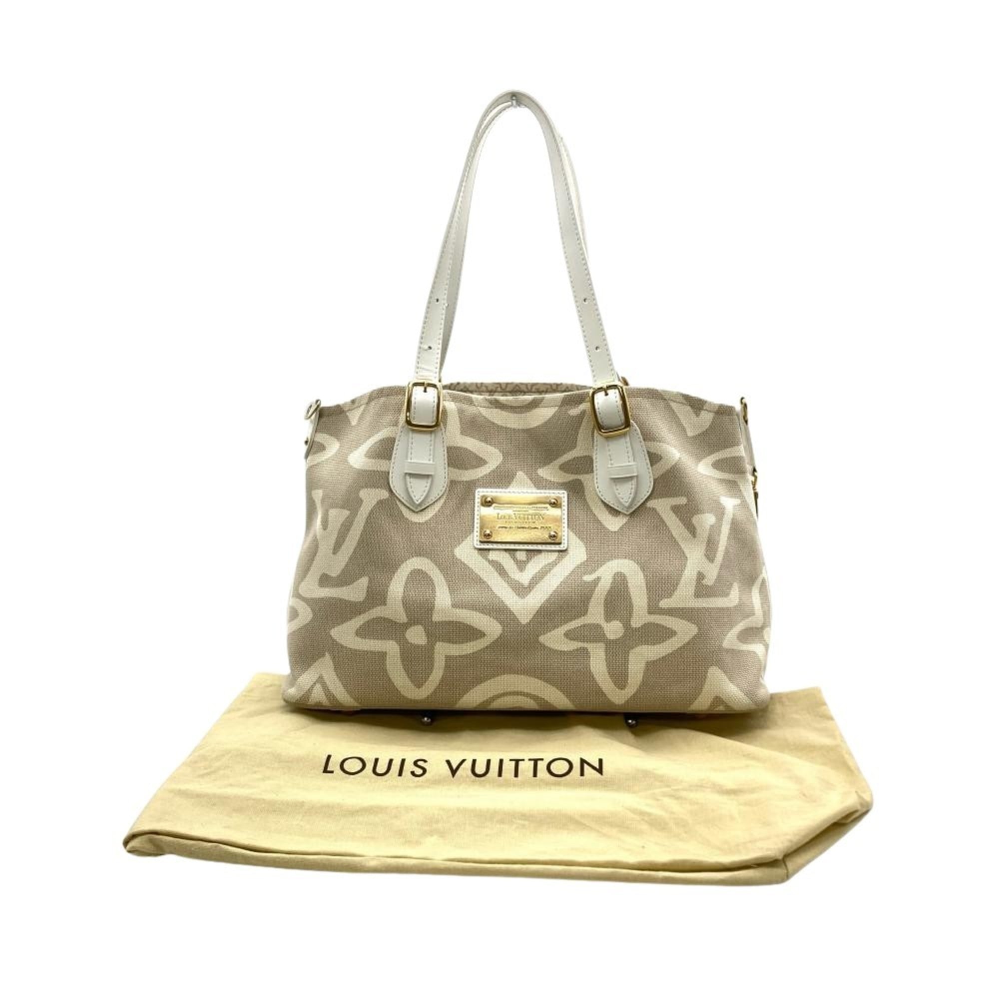 Louis Vuitton Sable Canvas Tote Bag