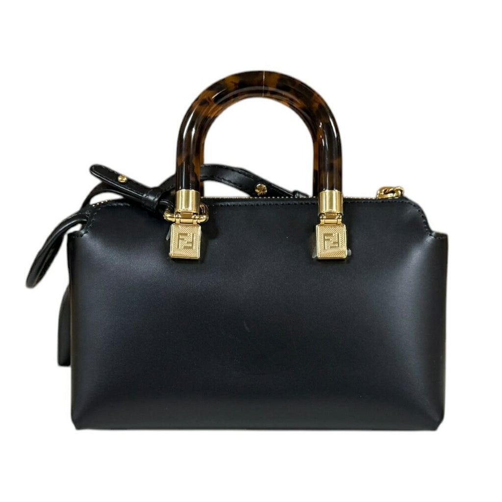 Fendi Black Leather Shoulder Bag