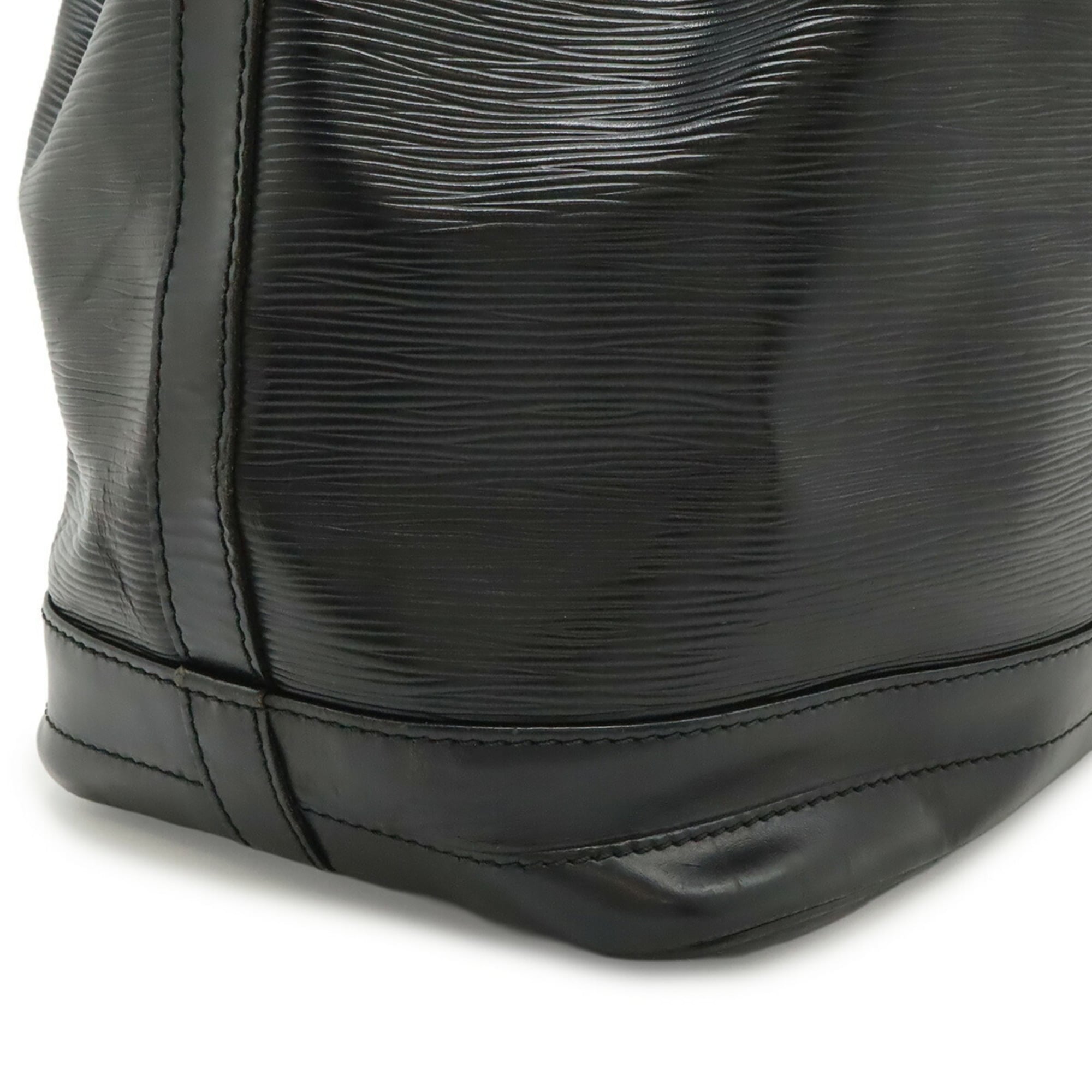 Louis Vuitton Black Noir Epi Leather Shoulder Bag