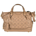 Louis Vuitton Beige Beige Poodle Monogram Mahina Leather Tote Bag