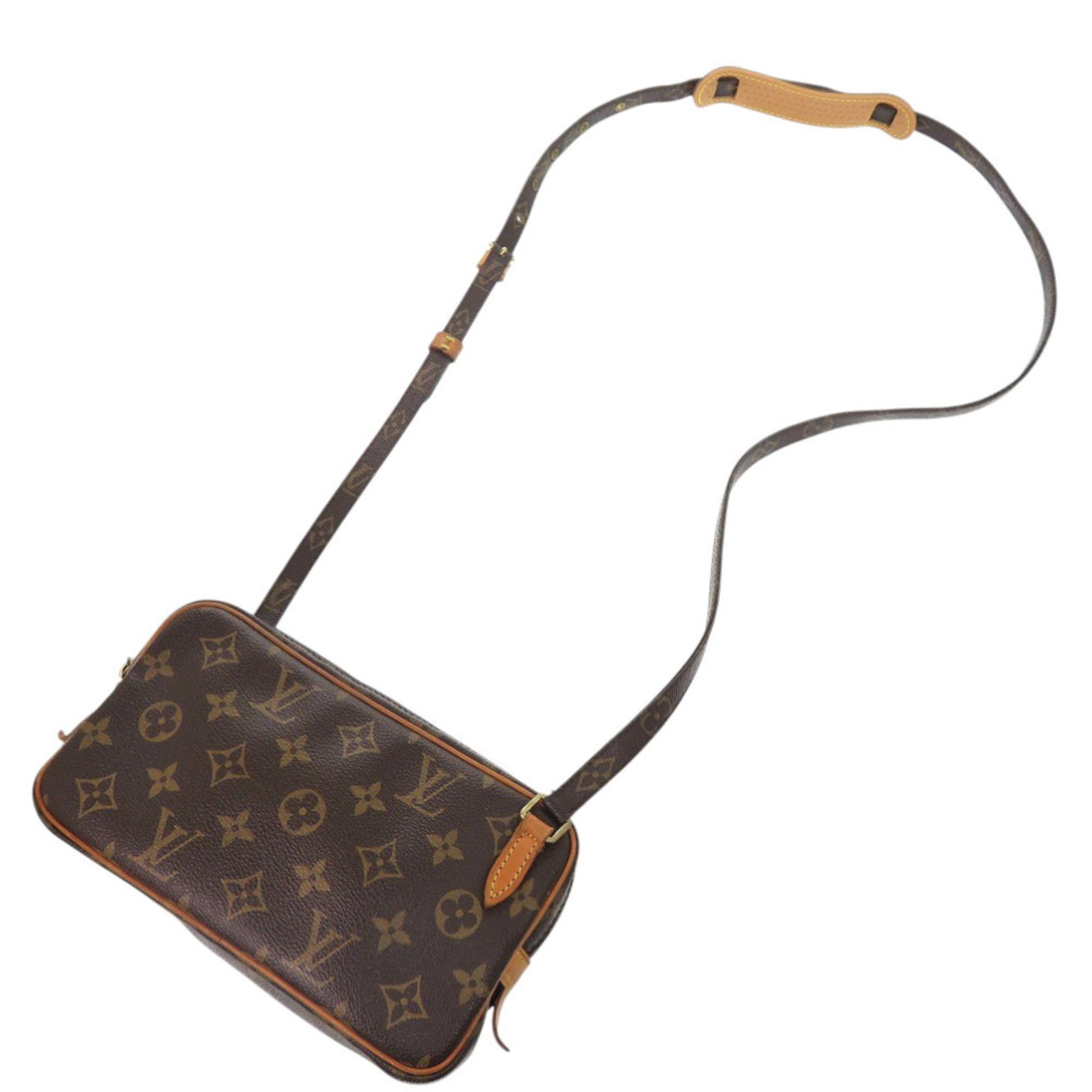 Louis Vuitton Brown Monogram Shoulder Bag