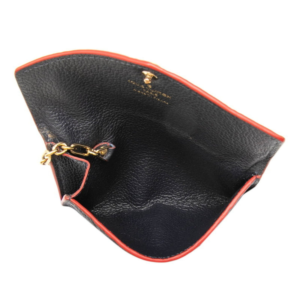 Louis Vuitton Marine Rouge Monogram Navy Red Color Leather Pouch