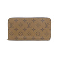 Louis Vuitton Marron Coated Canvas Long Wallet