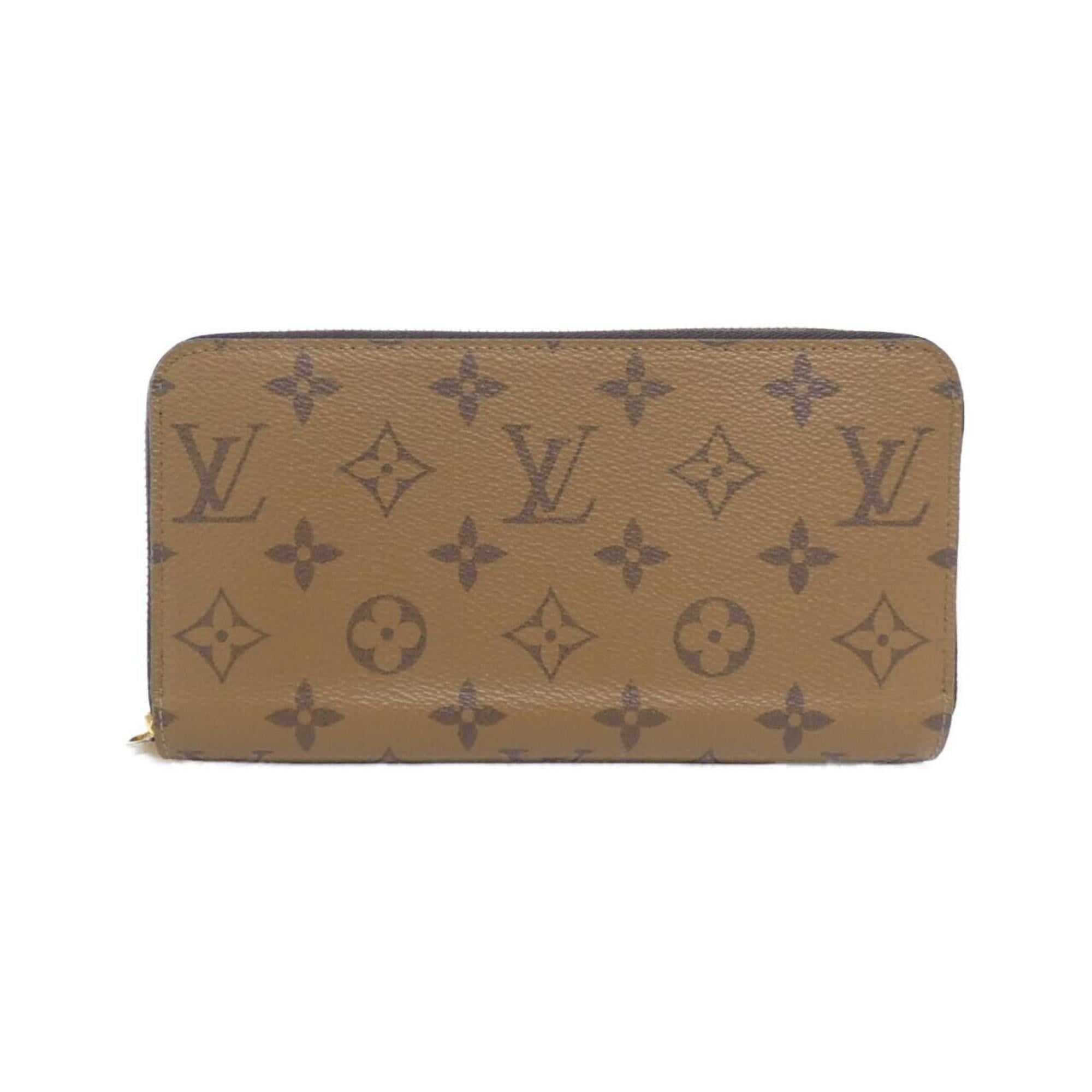 Louis Vuitton Marron Coated Canvas Long Wallet