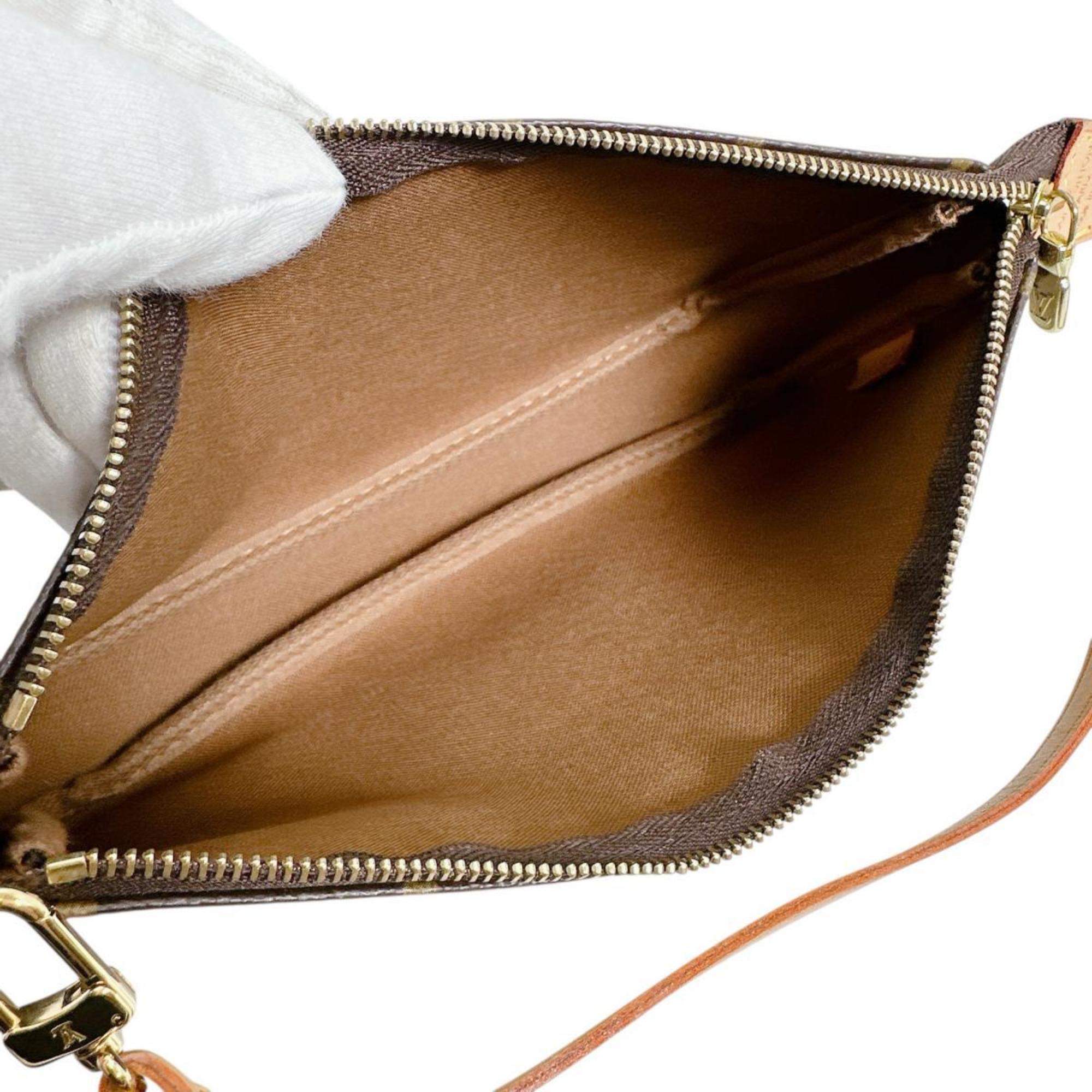 Louis Vuitton Brown Monogram Canvas Pouch