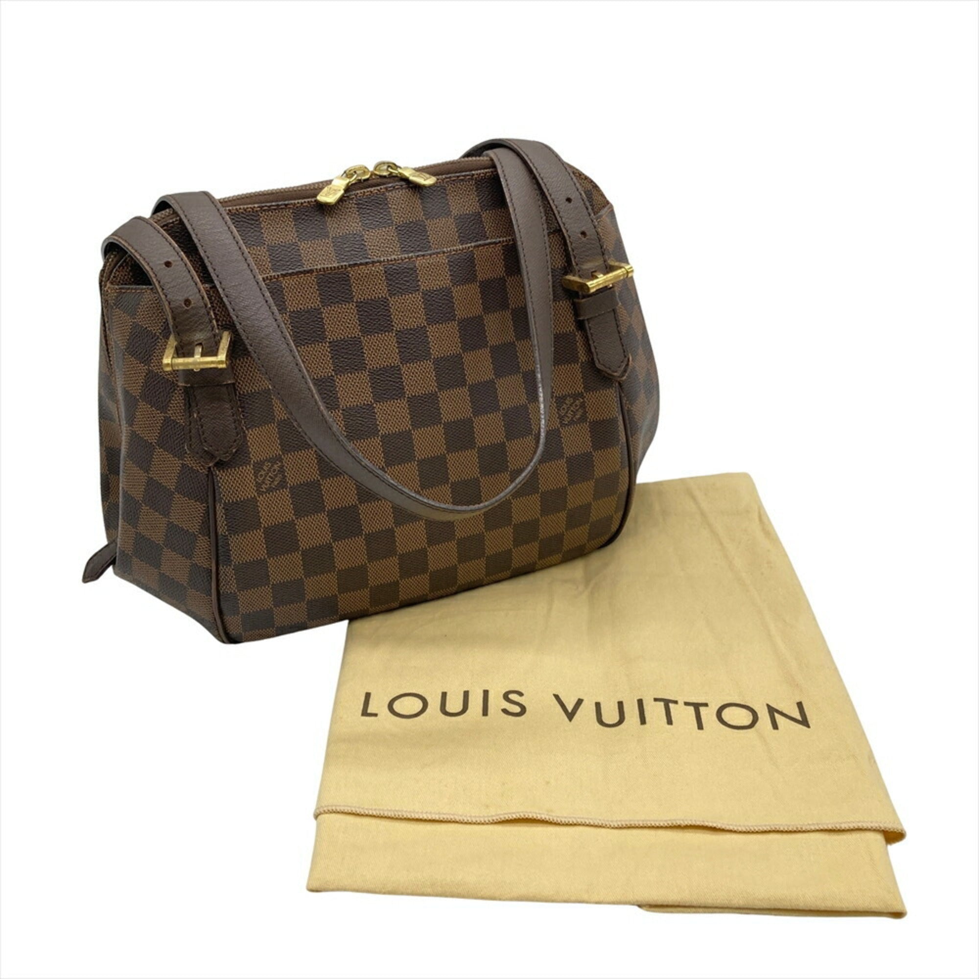 Louis Vuitton Damier Brown Damier Canvas Damier Canvas Shoulder Bag