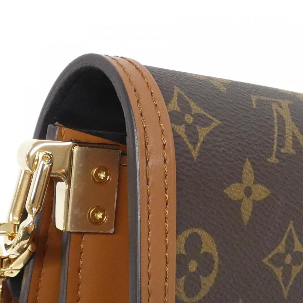 Louis Vuitton Marron Coated Canvas Shoulder Bag