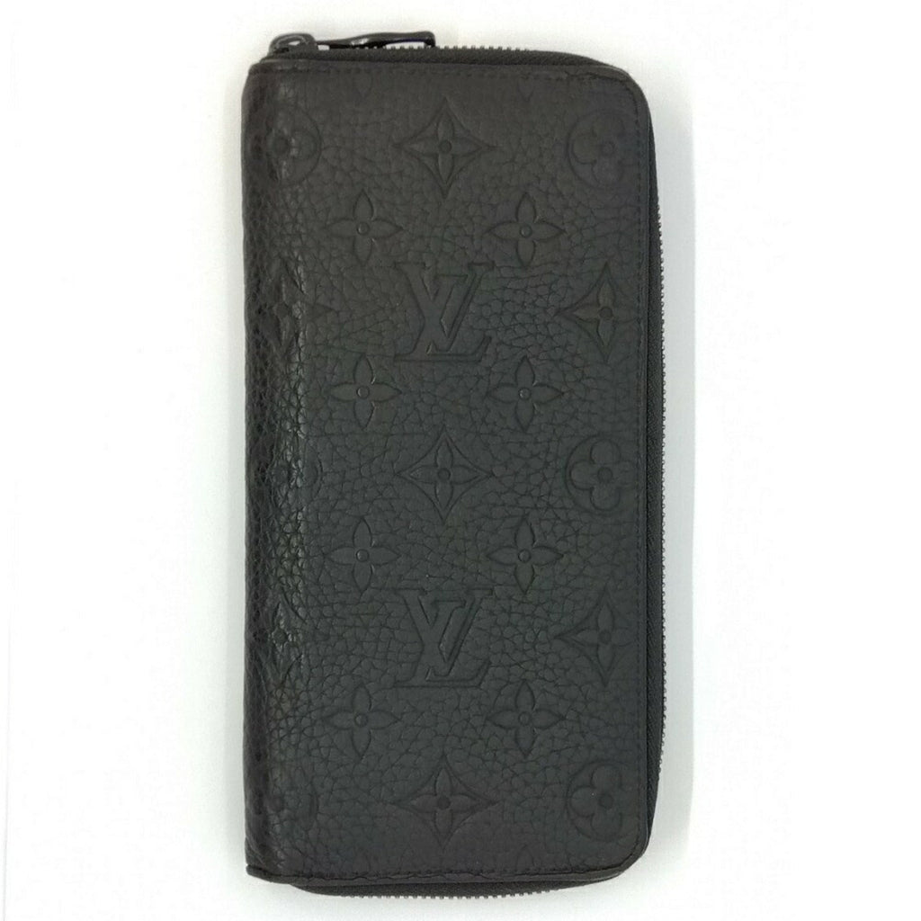 Louis Vuitton Black Noir Leather Coin Purse/Coin Case