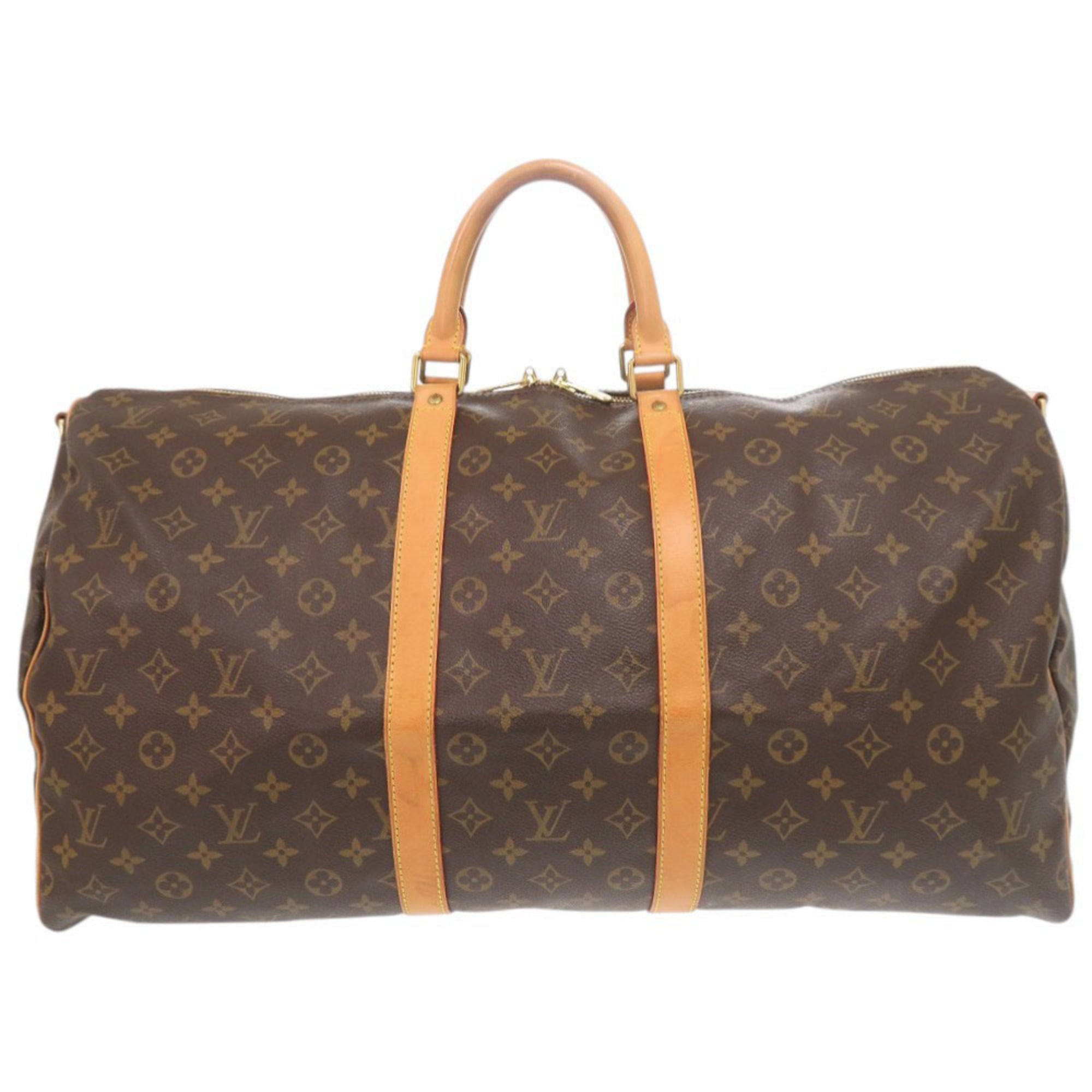 Louis Vuitton Brown Monogram Monogram Boston Bag