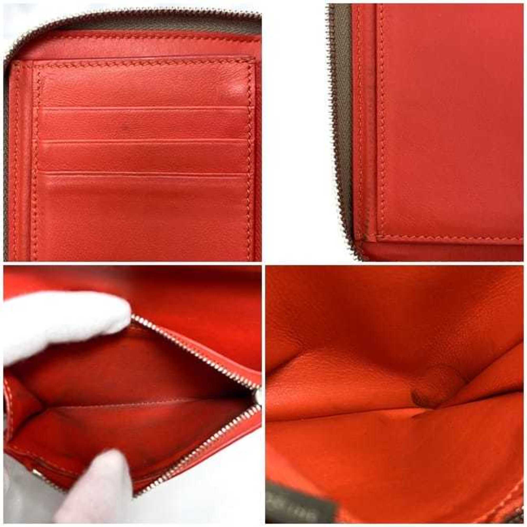 Celine Beige Leather Wallet (Bi-Fold)