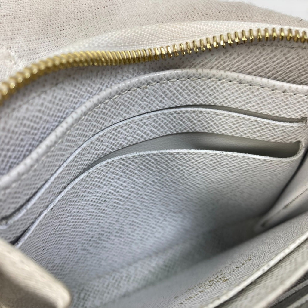 Louis Vuitton Epi Blanc White Epi Leather Coin Purse/Coin Case