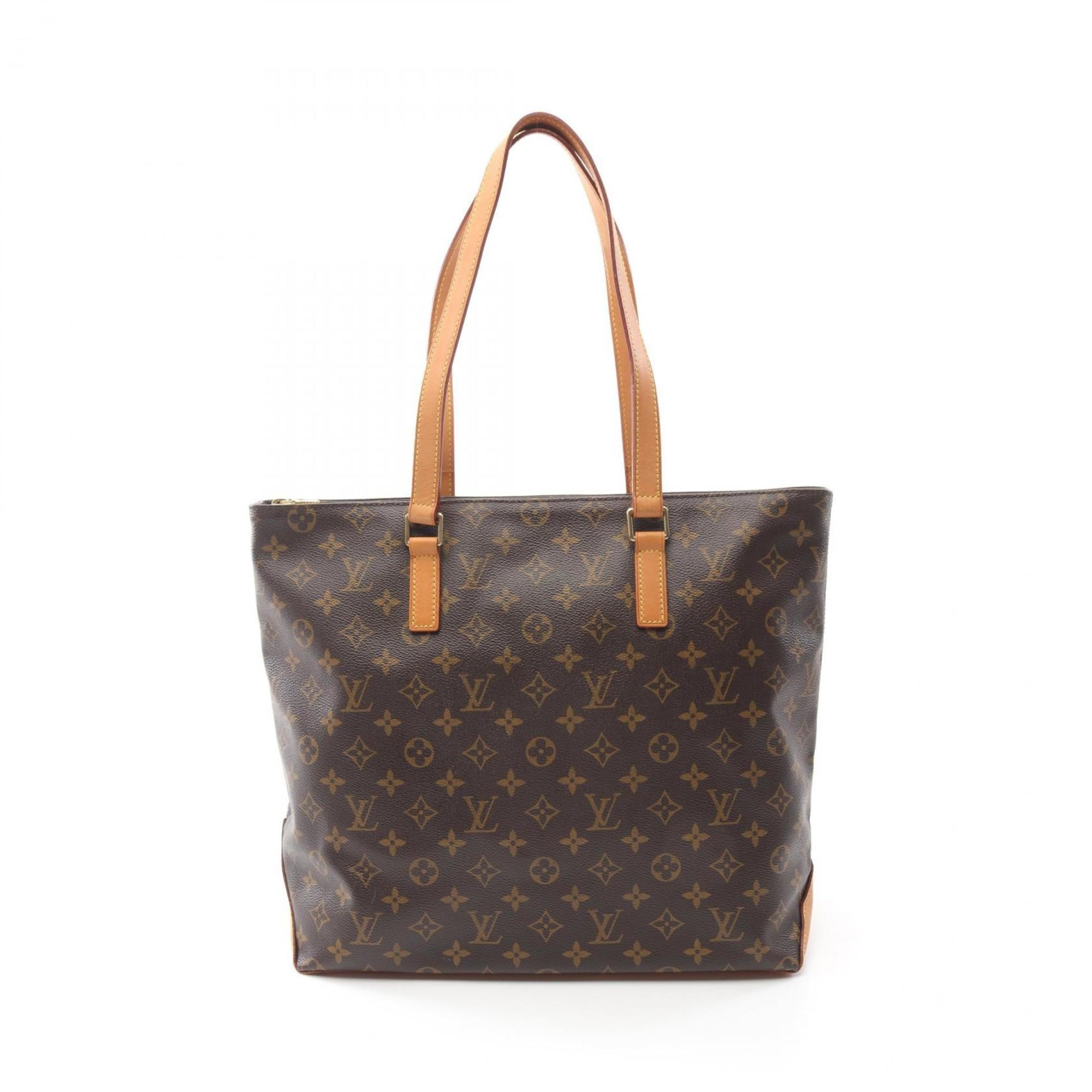 Louis Vuitton Brown Coated Canvas Pvc Leather Monogram Tote Bag
