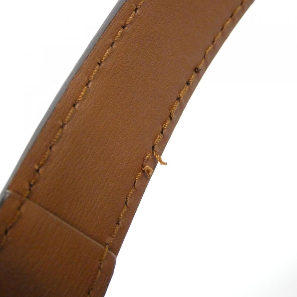 Louis Vuitton Marron Coated Canvas Leather Shoulder Bag