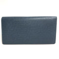 Louis Vuitton Taiga Blue Ocean Taiga Leather Long Wallet
