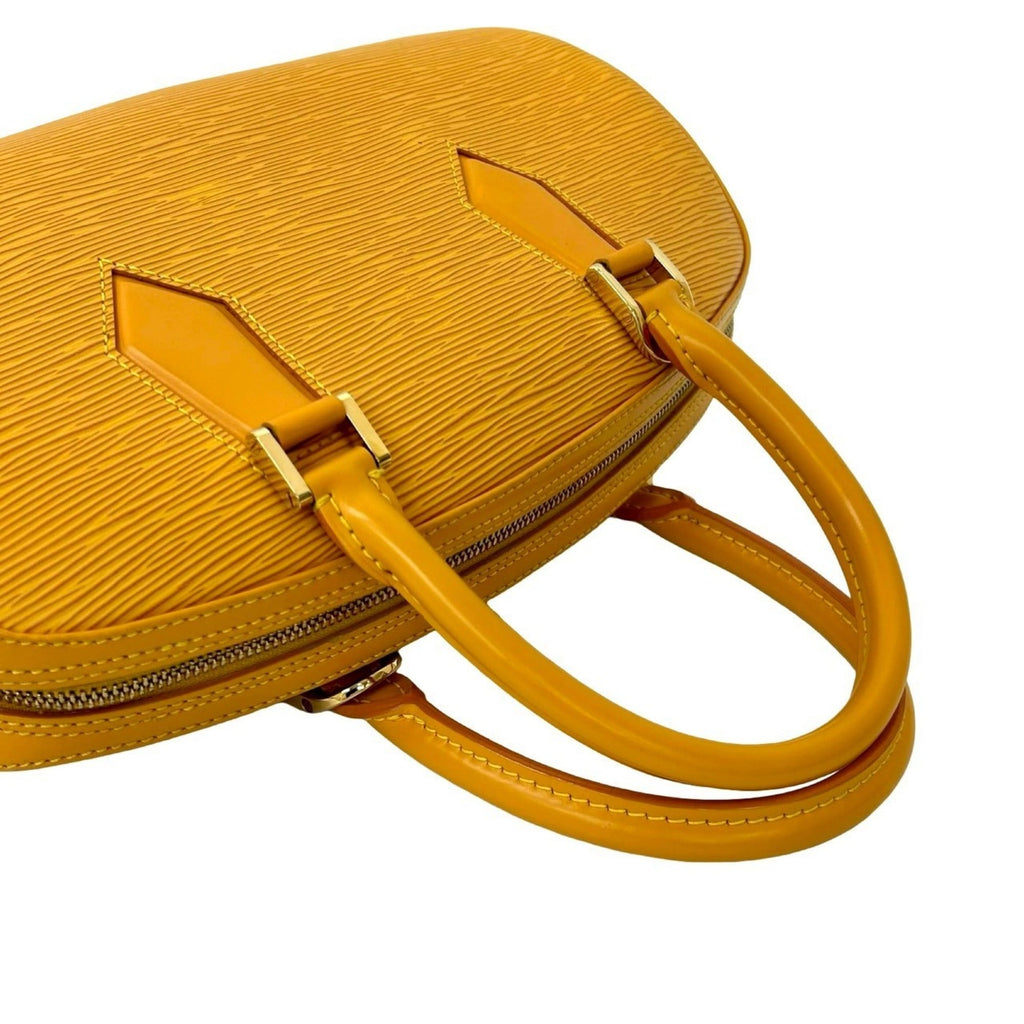 Louis Vuitton Yellow Epi Leather Boston Bag Handbag
