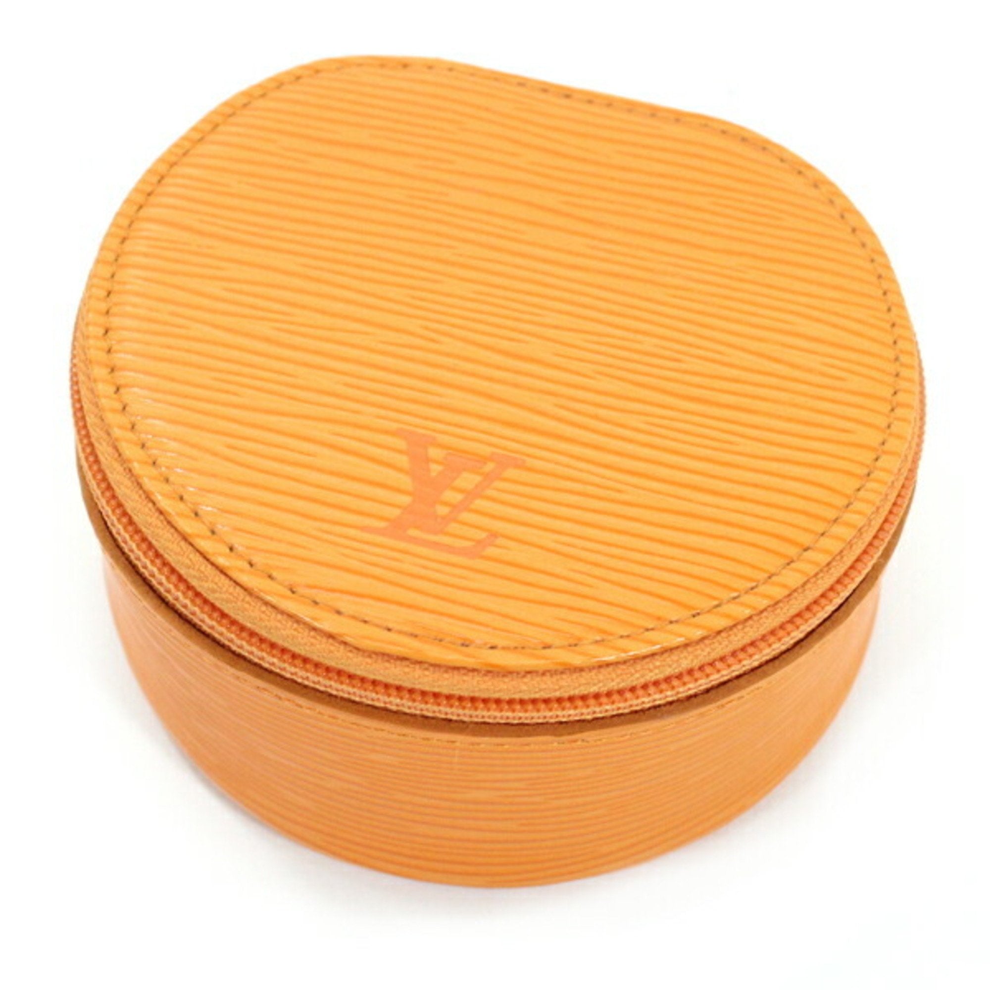 Louis Vuitton Mandarin Orange Epi Leather Pouch