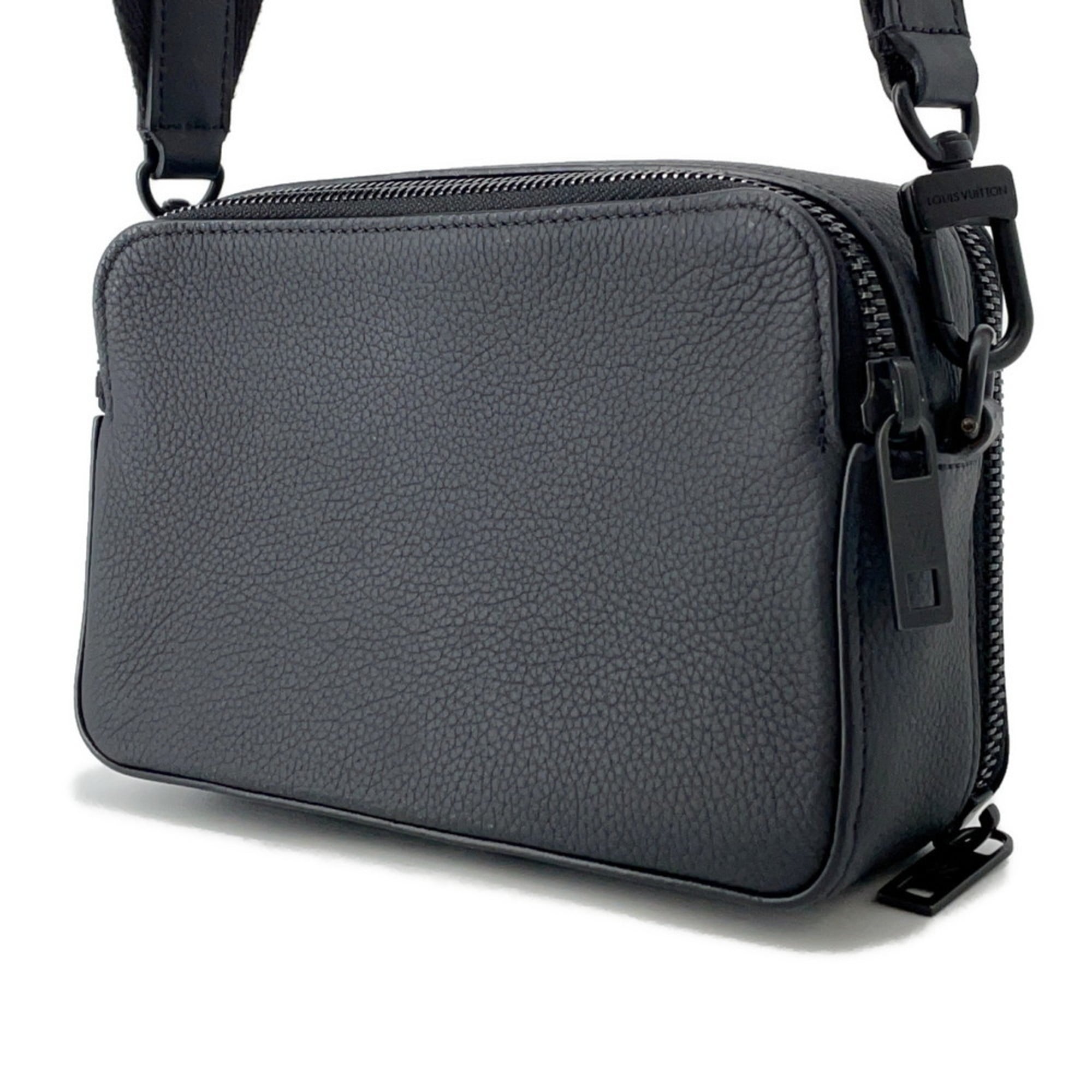 Louis Vuitton Black Noir Chain/Shoulder Wallet