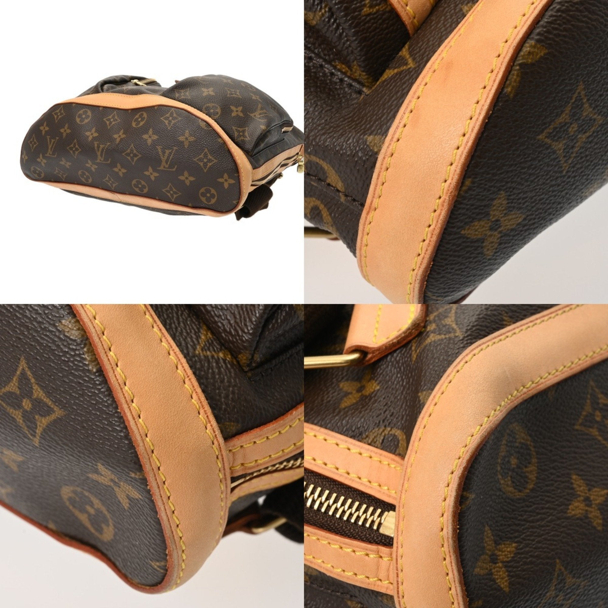 Louis Vuitton Brown Monogram Canvas Backpack