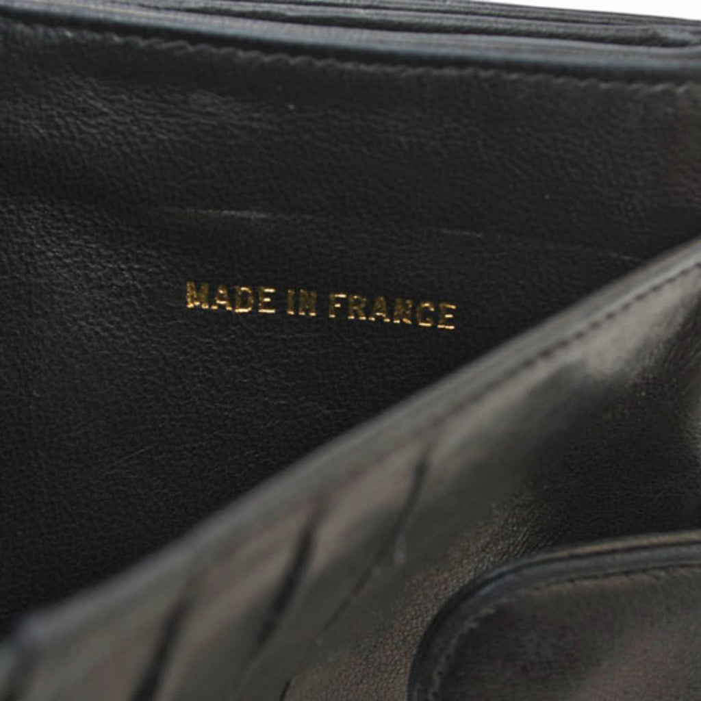 Chanel Black Leather Wallet (Bi-Fold)