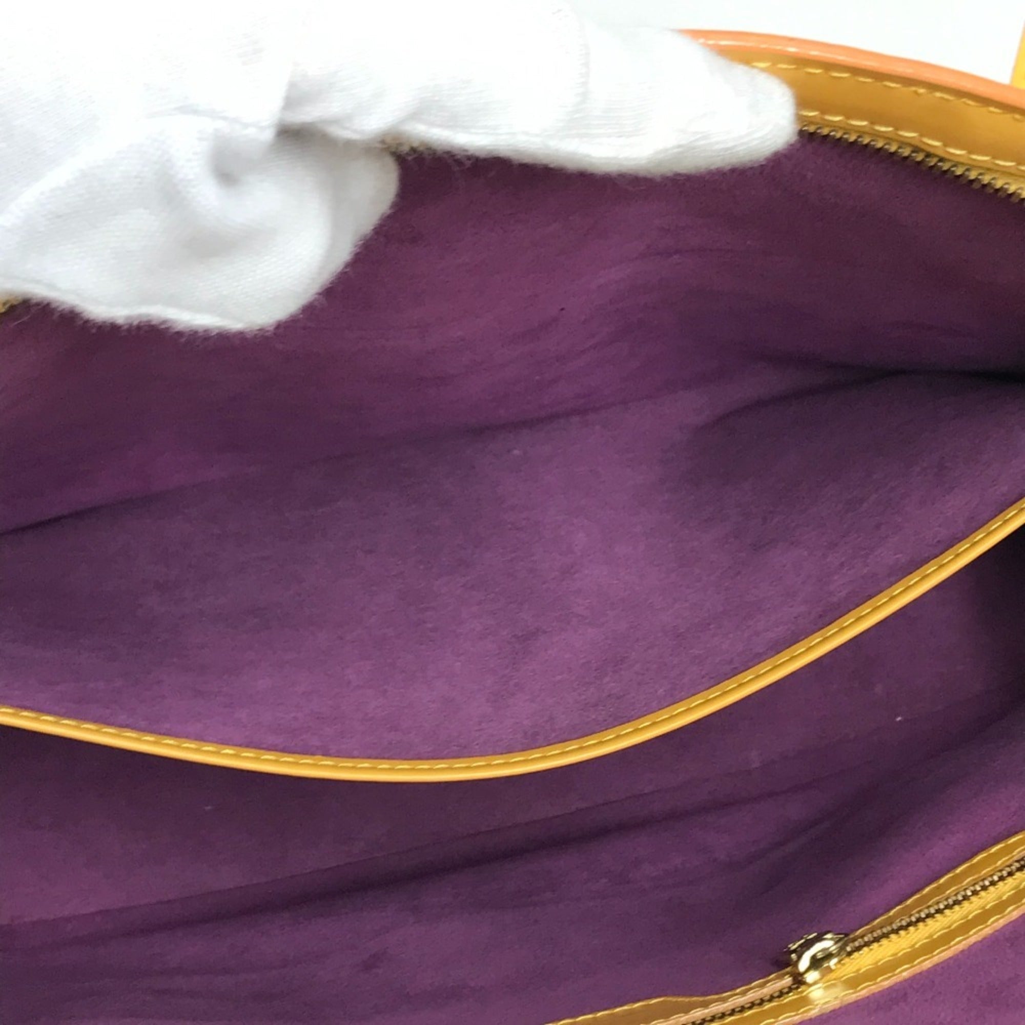 Louis Vuitton Galle Yellow Epi Leather Shoulder Bag