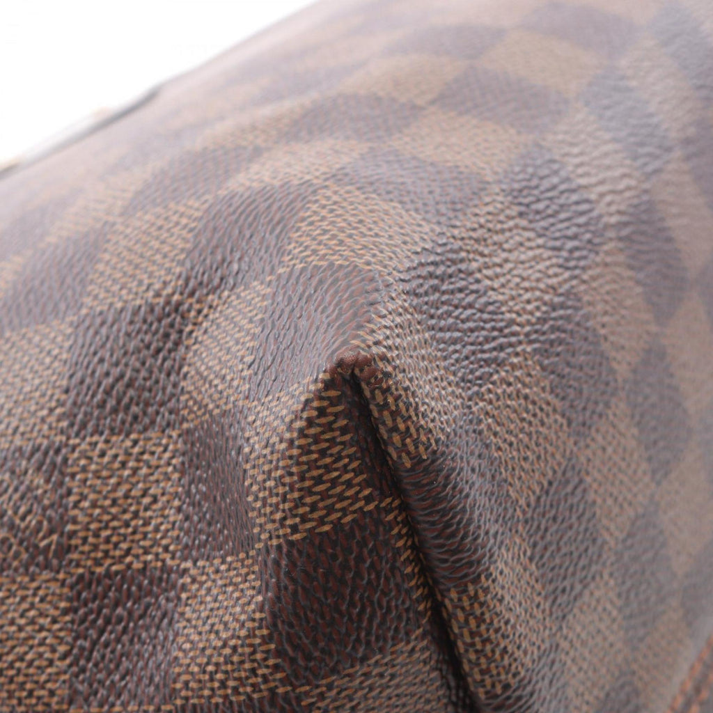 Louis Vuitton Brown Coated Canvas Pvc Leather Tote Bag
