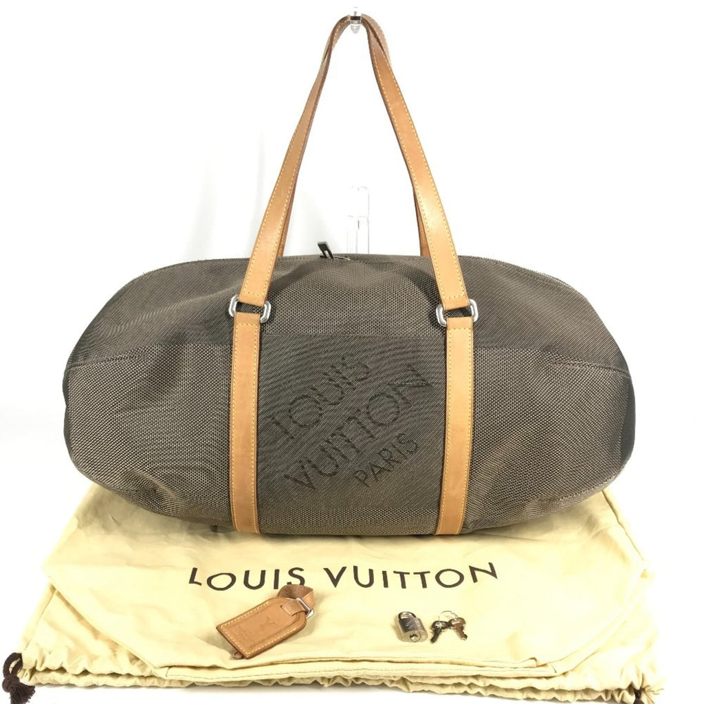 Louis Vuitton Khaki Damier Geant Boston Bag Shoulder Bag