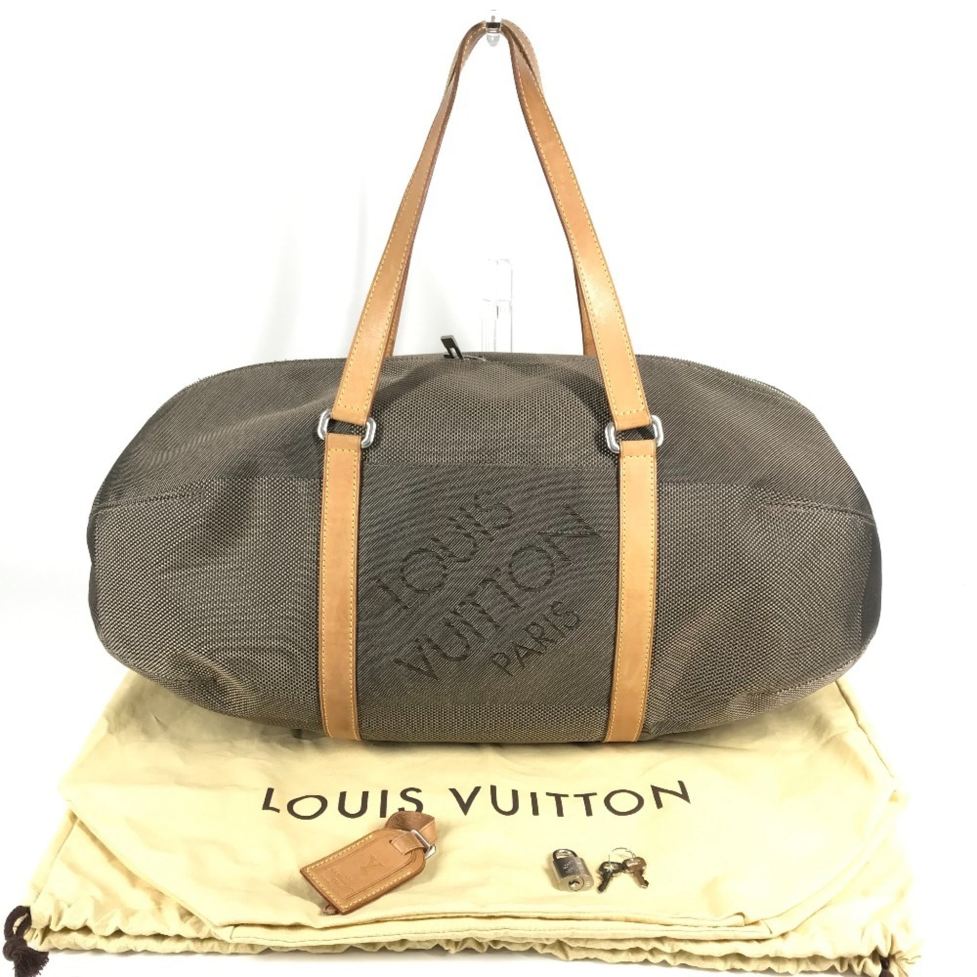 Louis Vuitton Khaki Damier Geant Boston Bag Shoulder Bag