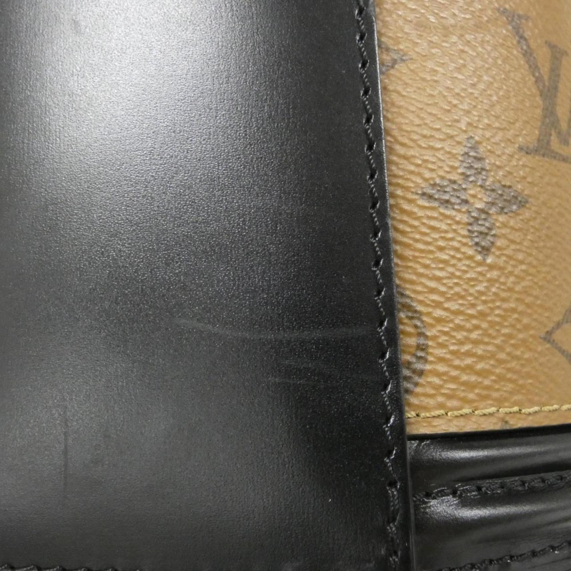 Louis Vuitton Marron Coated Canvas Handbag