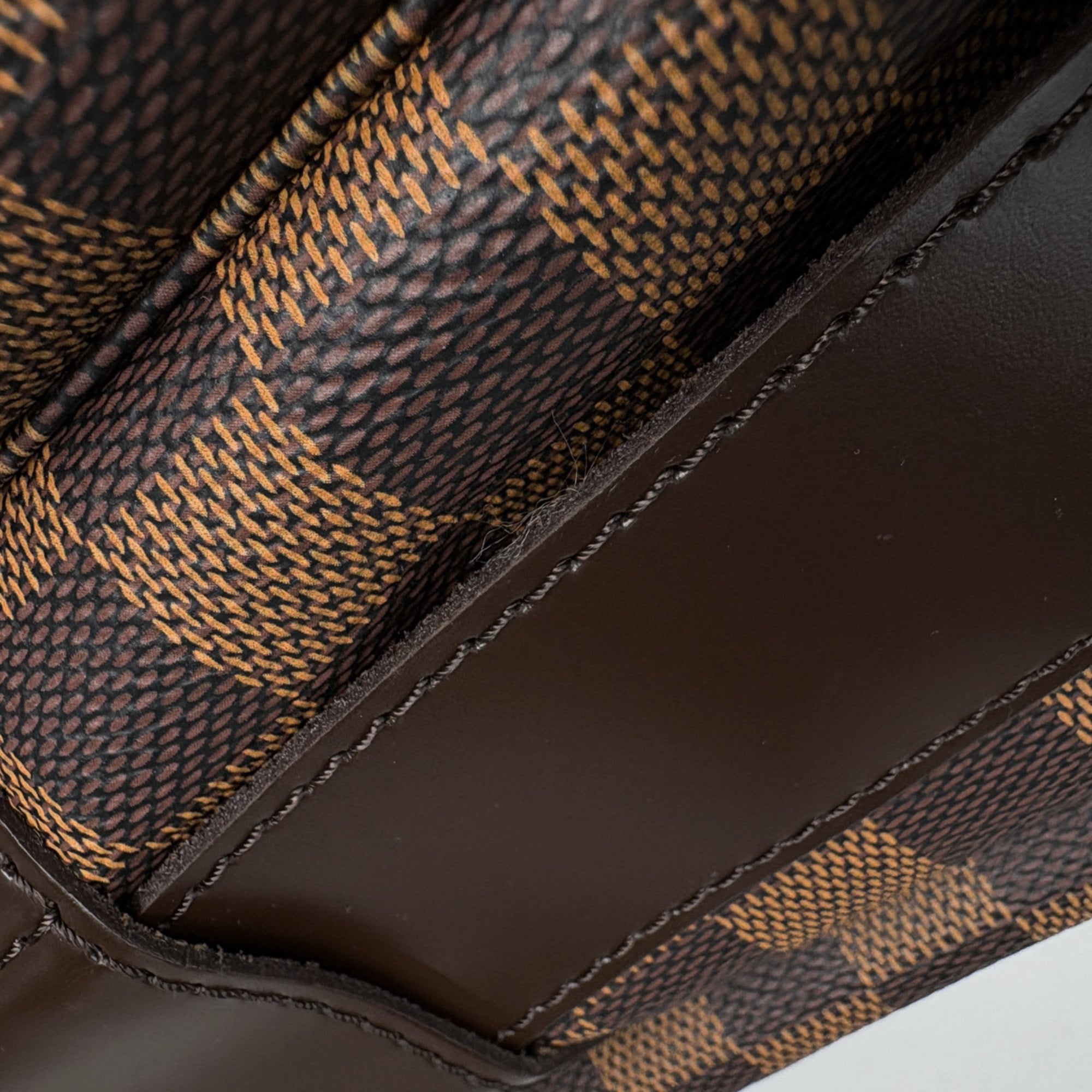 Louis Vuitton Brown Damier Canvas Shoulder Bag