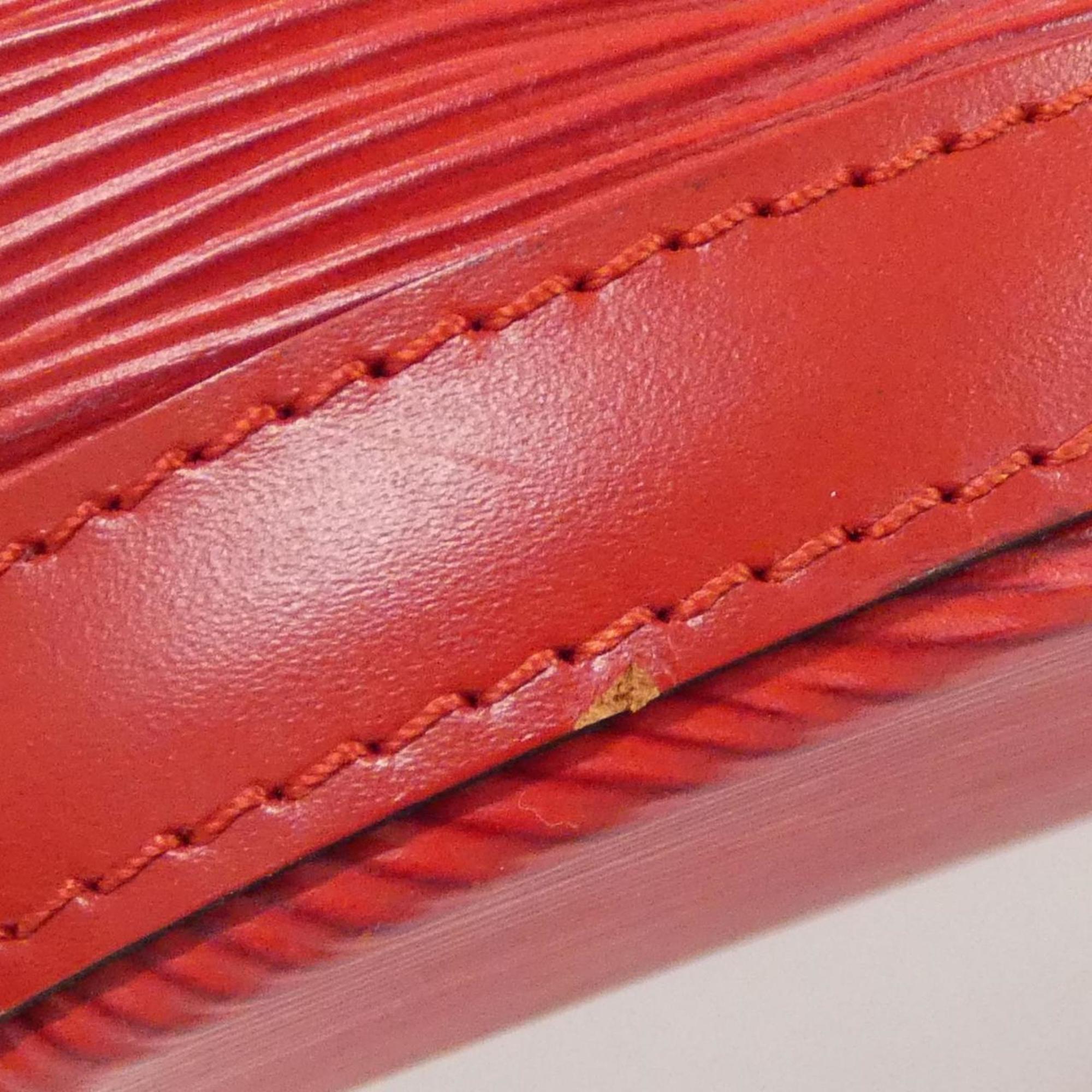 Louis Vuitton Red Color Leather Handbag