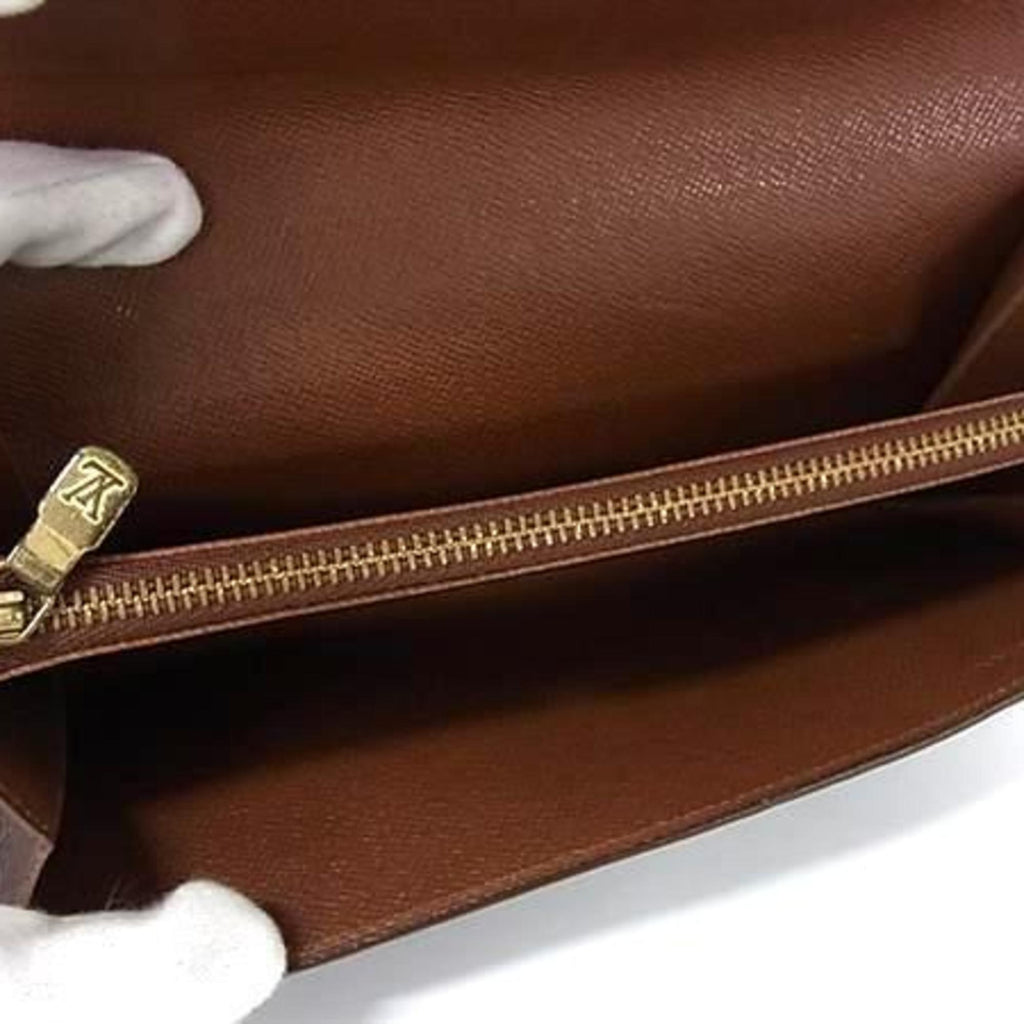 Louis Vuitton Monogram Brown Monogram Long Wallet