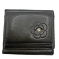 Chanel Black Leather Wallet (Tri-Fold)