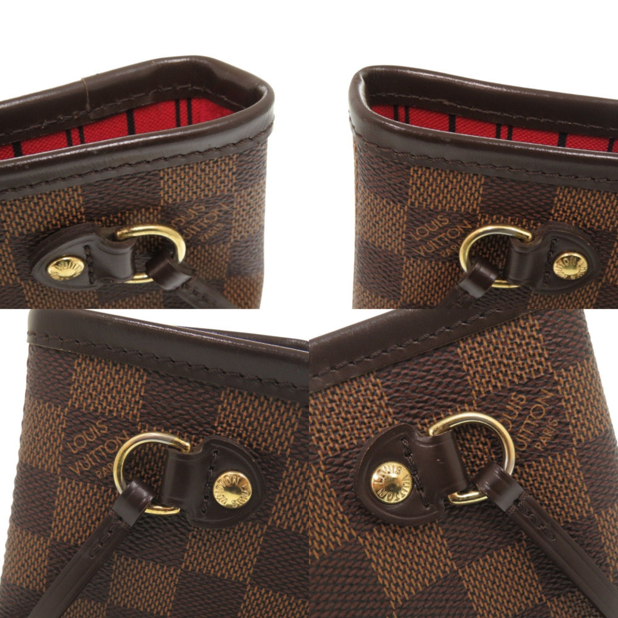 Louis Vuitton Brown Damier Canvas Tote Bag