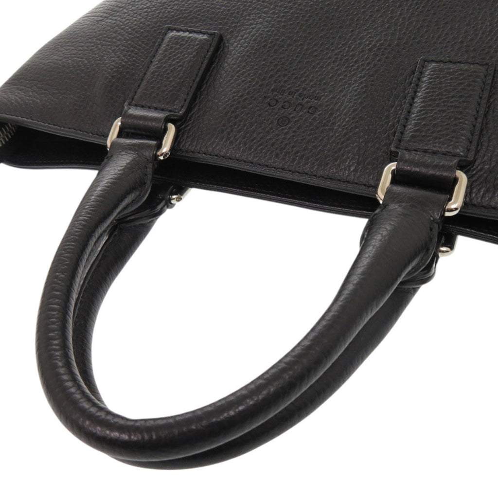 Gucci Black Leather Handbag (Pre-Owned)