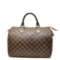 Louis Vuitton Damier Brown Damier Canvas Ebene Damier Canvas Boston Bag Handbag