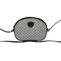 Gucci Navy Leather Pvc Pochette Shoulder Bag (Pre-Owned)