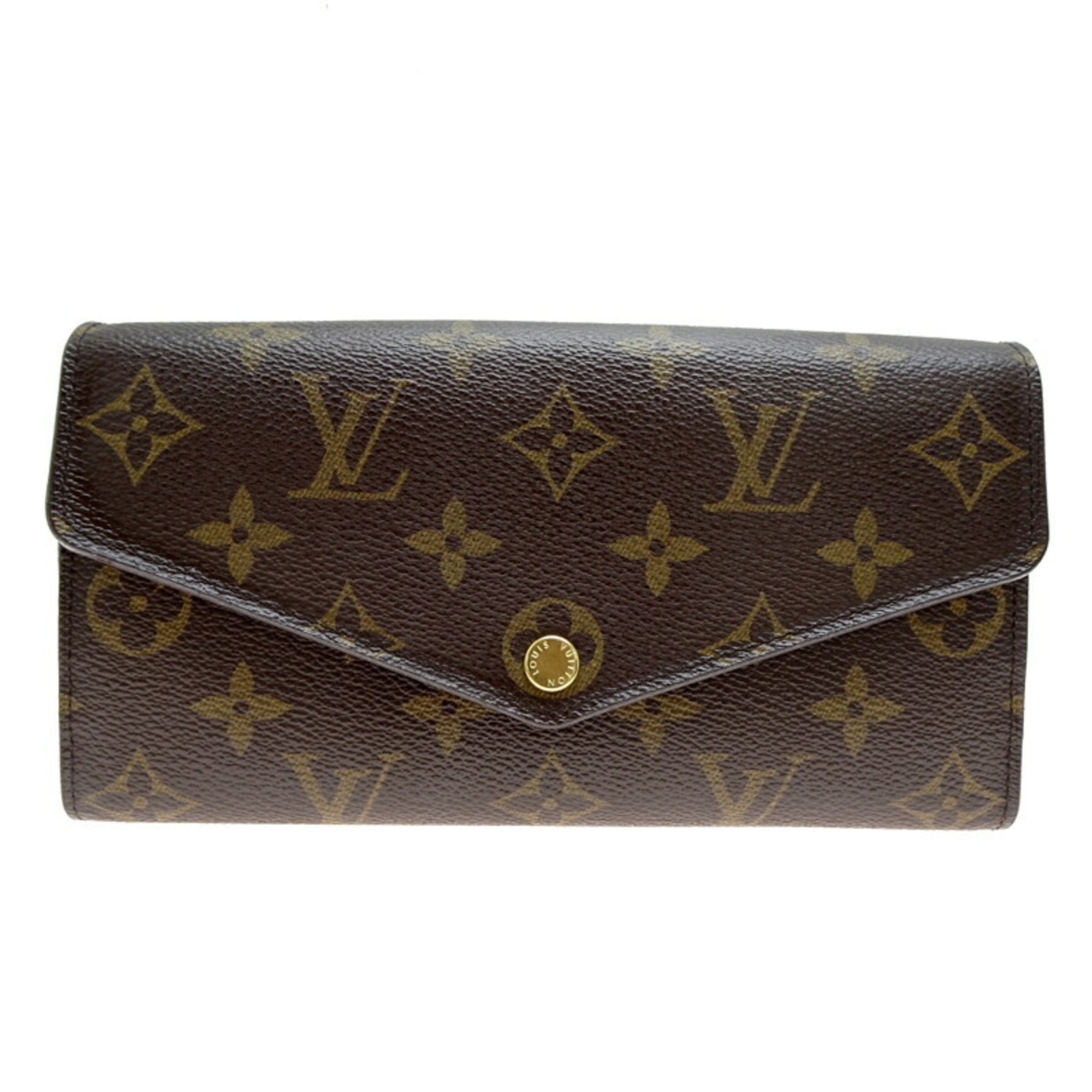 Louis Vuitton Brown Monogram Monogram Long Wallet