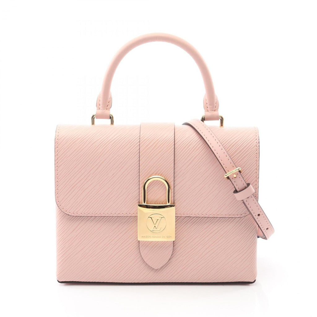 Louis Vuitton Pink Leather Handbag