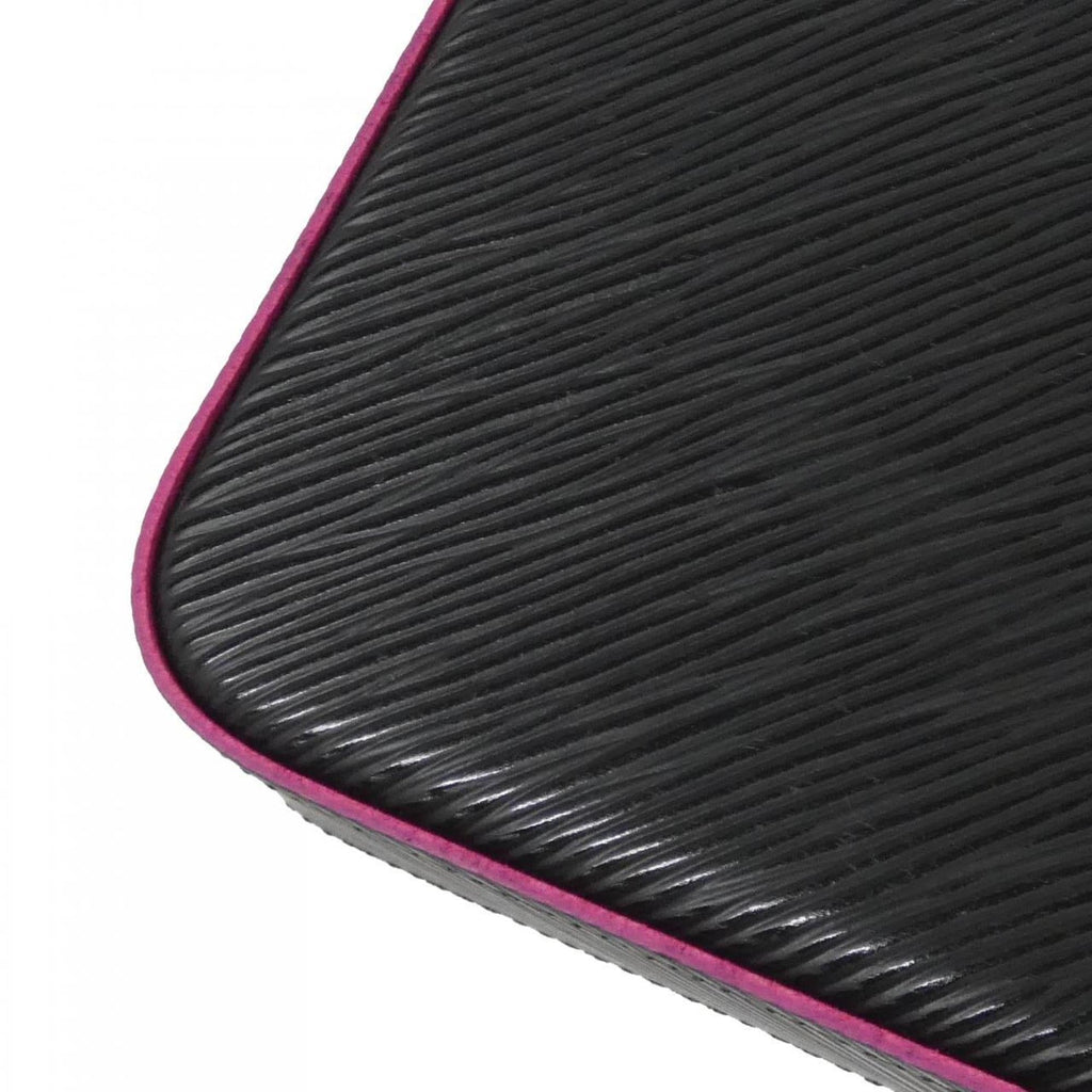 Louis Vuitton Epi Hot Pink Noir Leather Pochette Shoulder Bag
