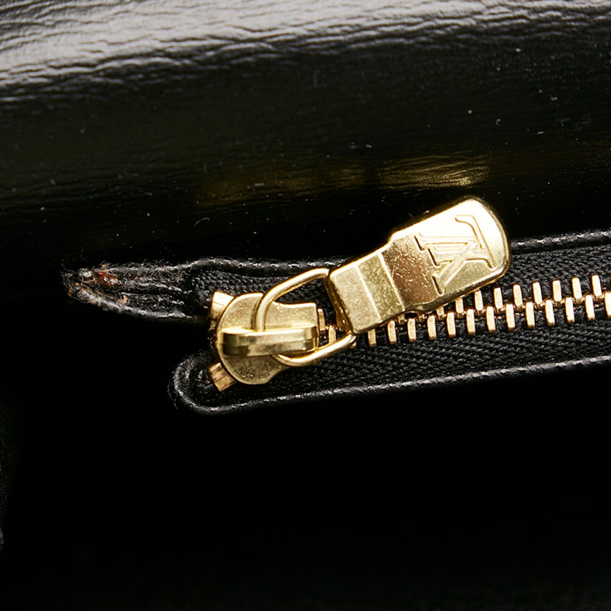 Louis Vuitton Black Noir Leather Handbag
