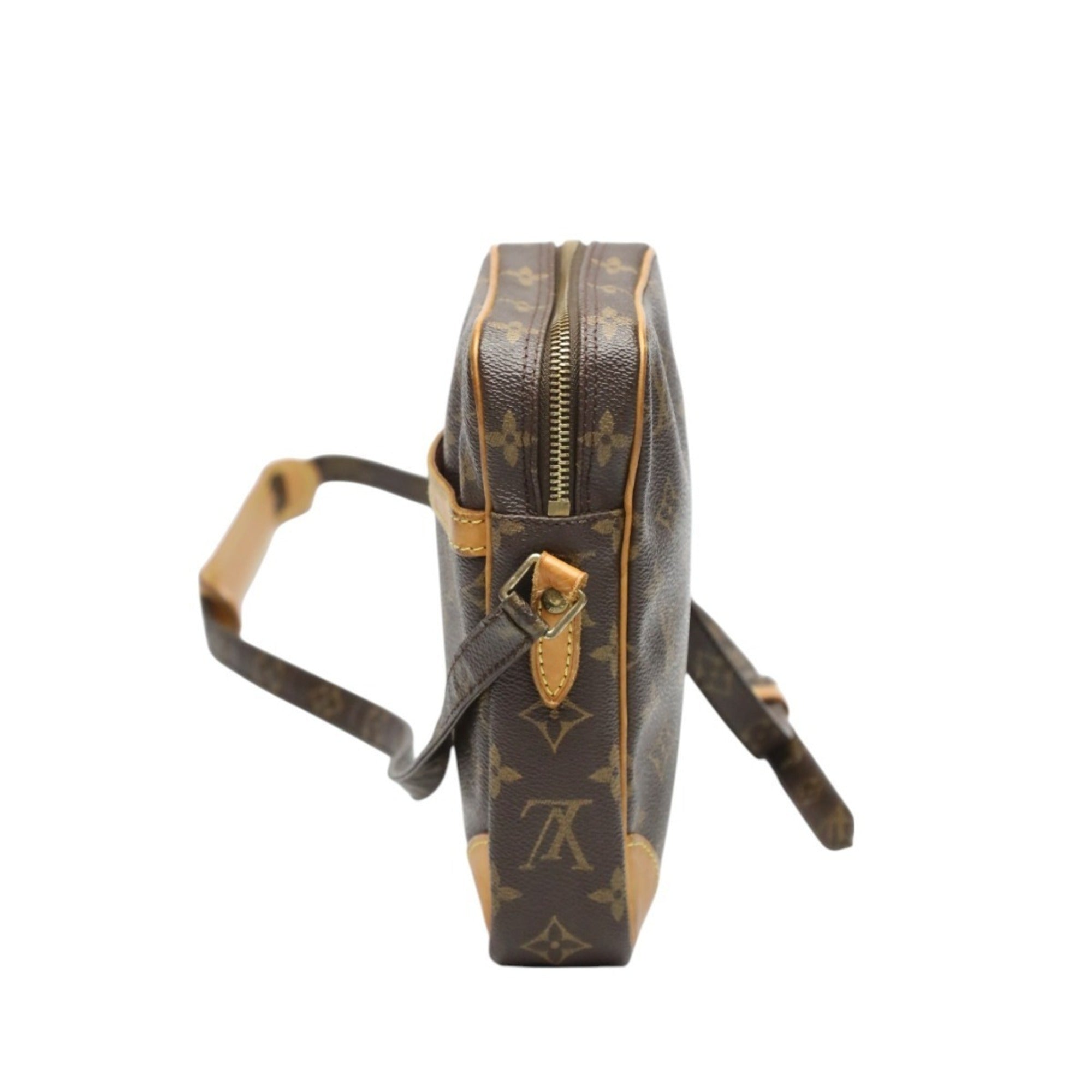 Louis Vuitton Brown Monogram Canvas Shoulder Bag