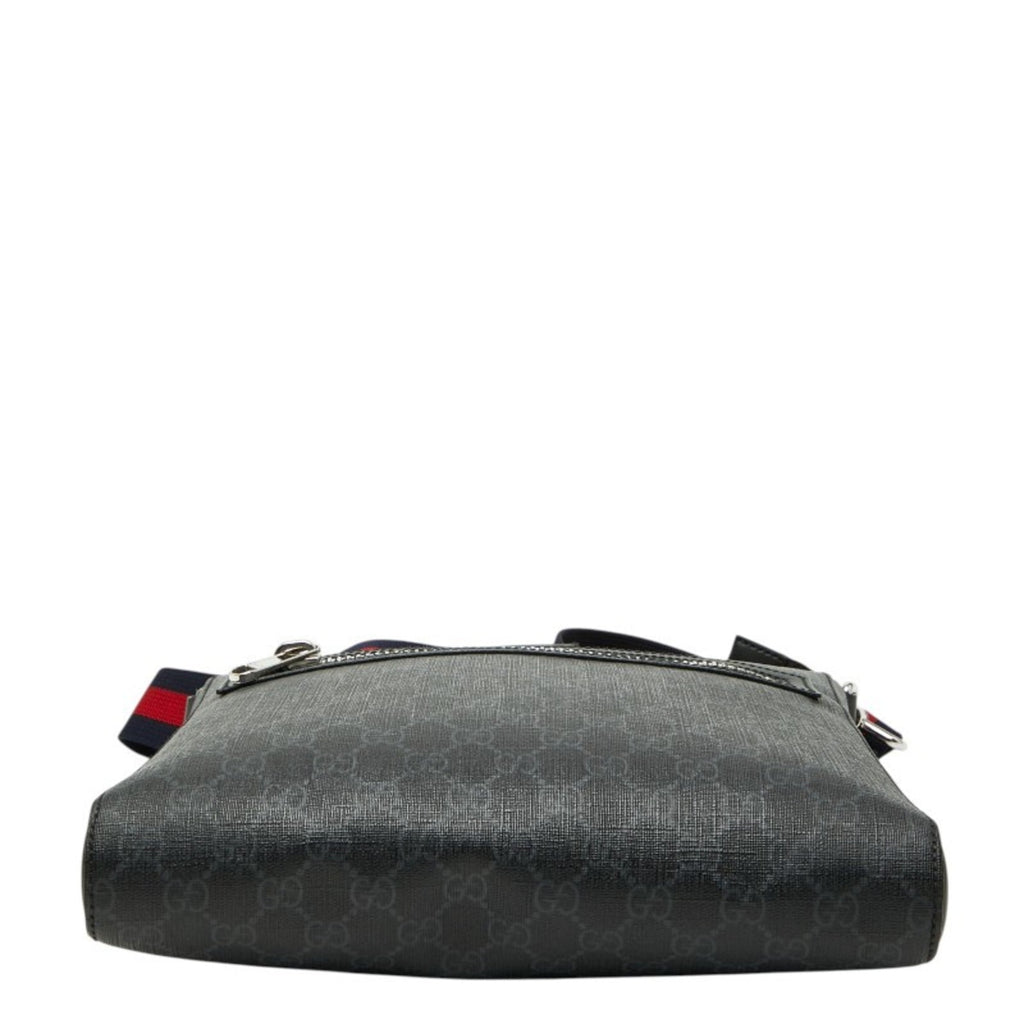 Gucci Black Gg Supreme Shoulder Bag (Pre-Owned)