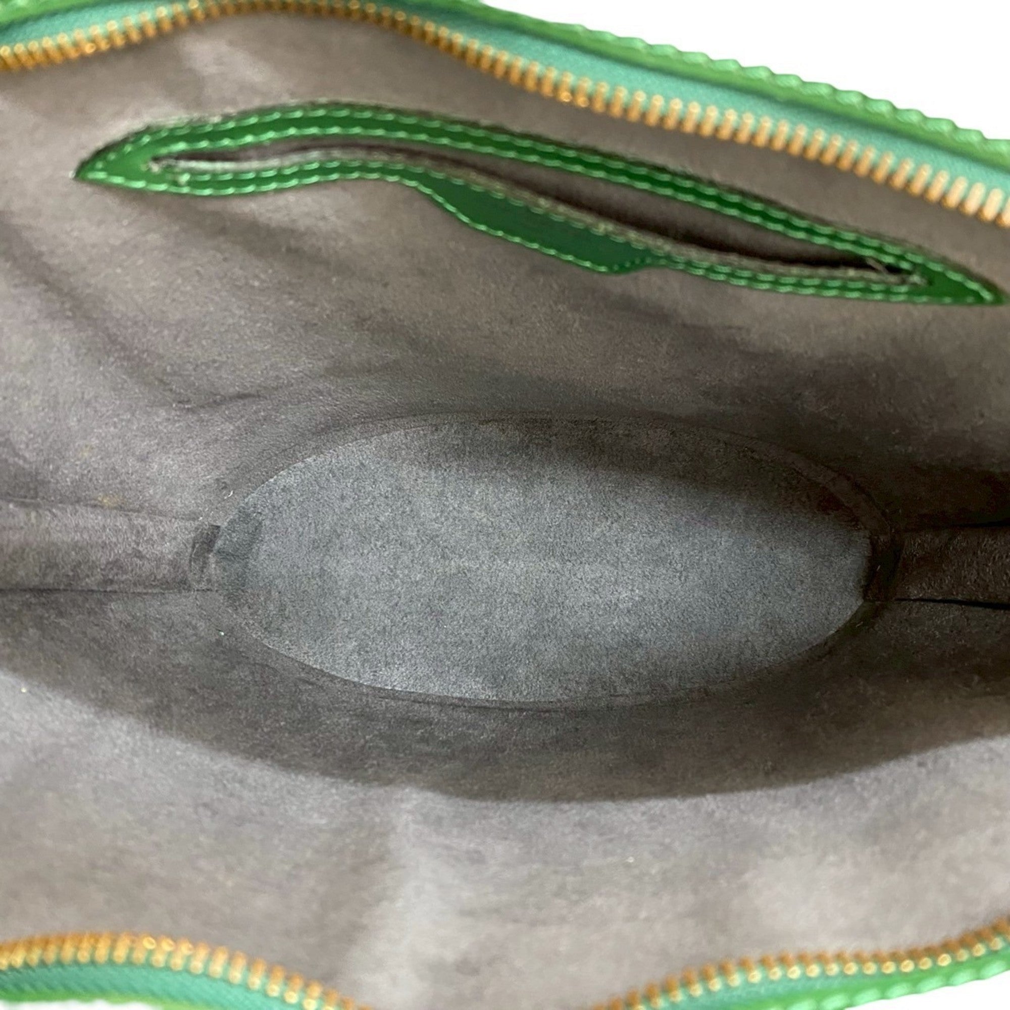 Louis Vuitton Green Epi Leather Handbag