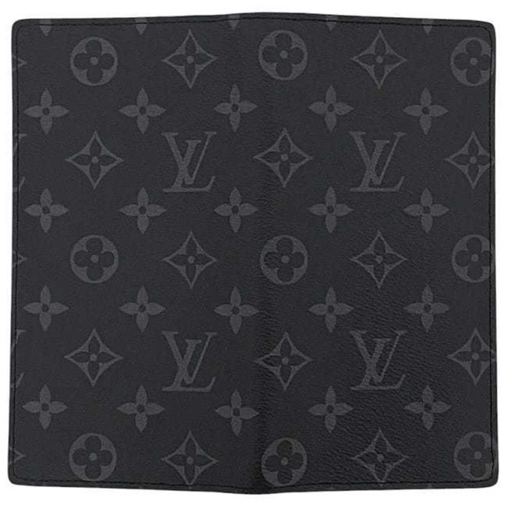 Louis Vuitton Black Monogram Eclipse Monogram Eclipse Long Wallet