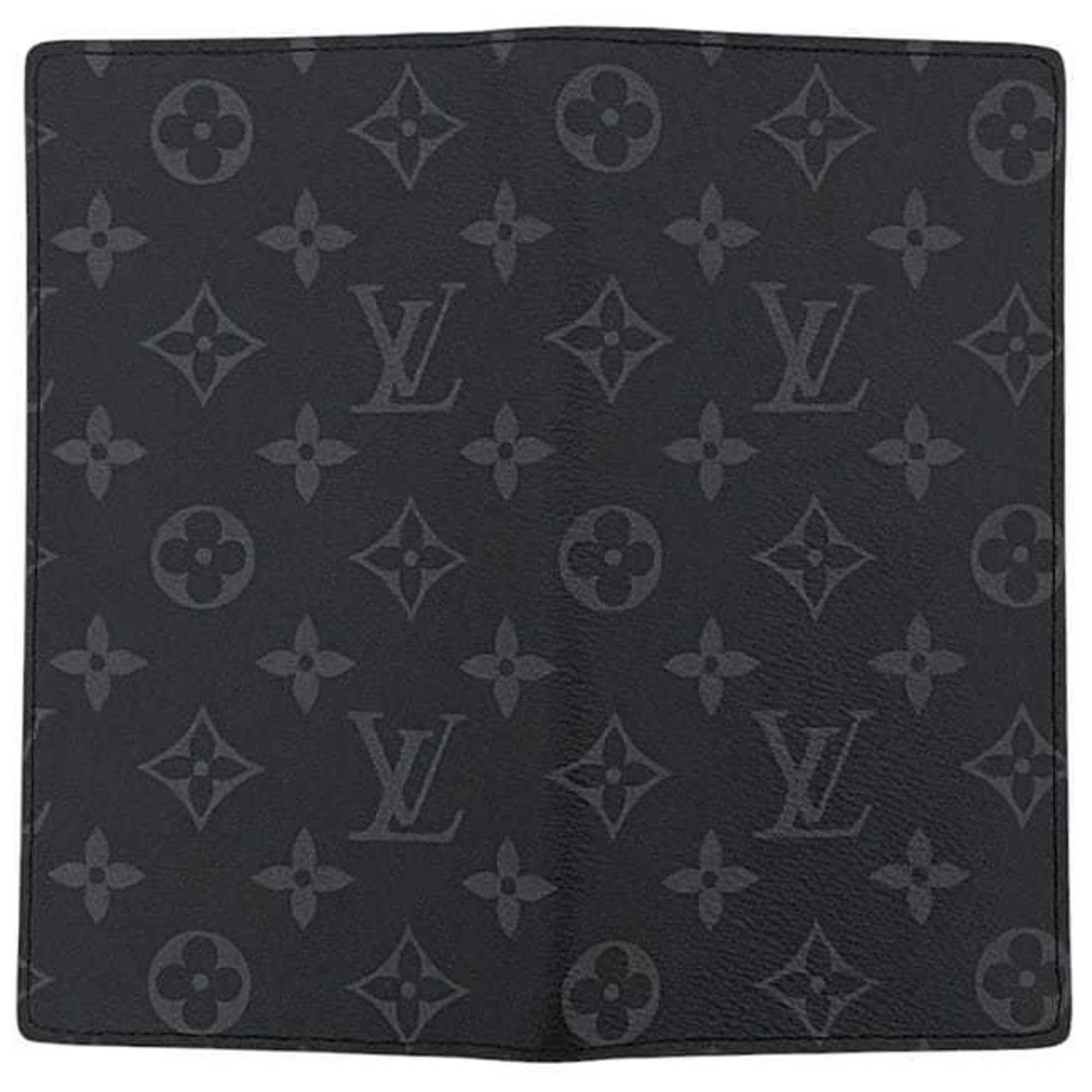 Louis Vuitton Black Monogram Eclipse Monogram Eclipse Long Wallet