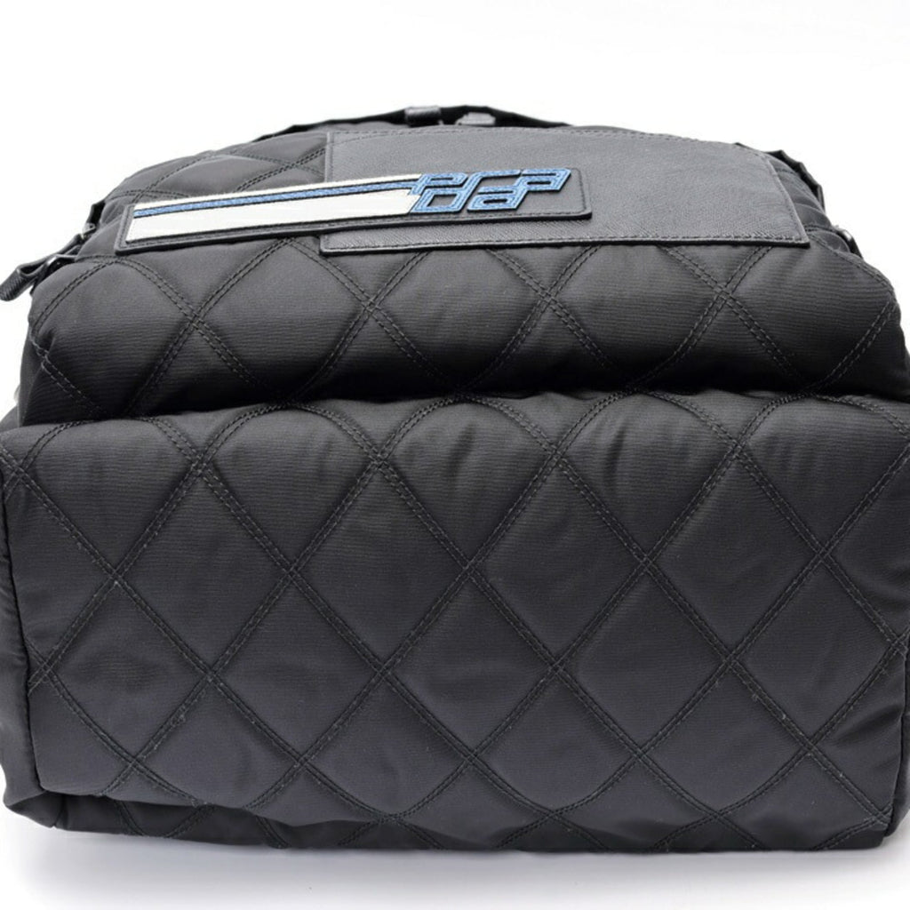 Prada Black Leather Backpack
